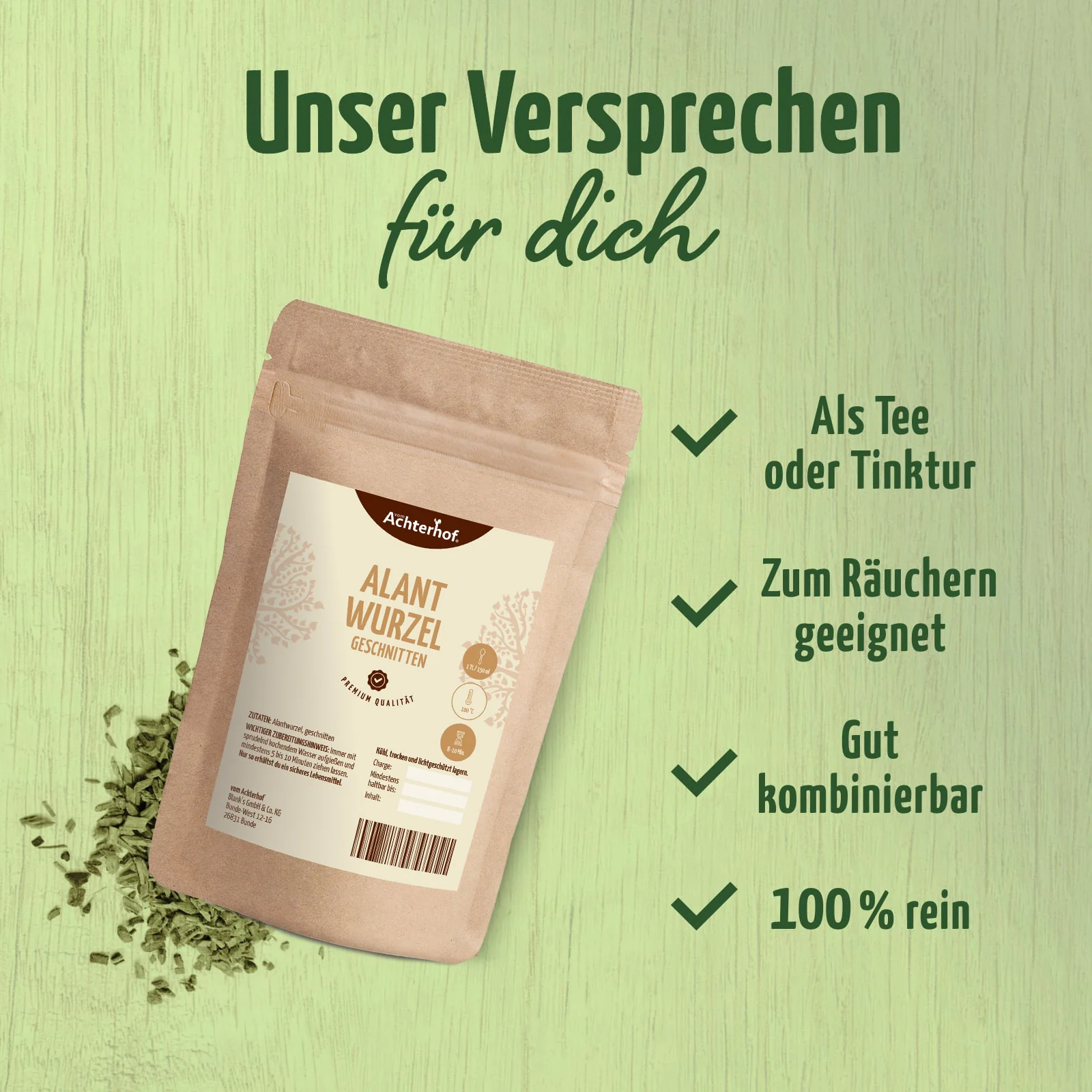 Alantwurzel geschnitten (1000g) - Image 4