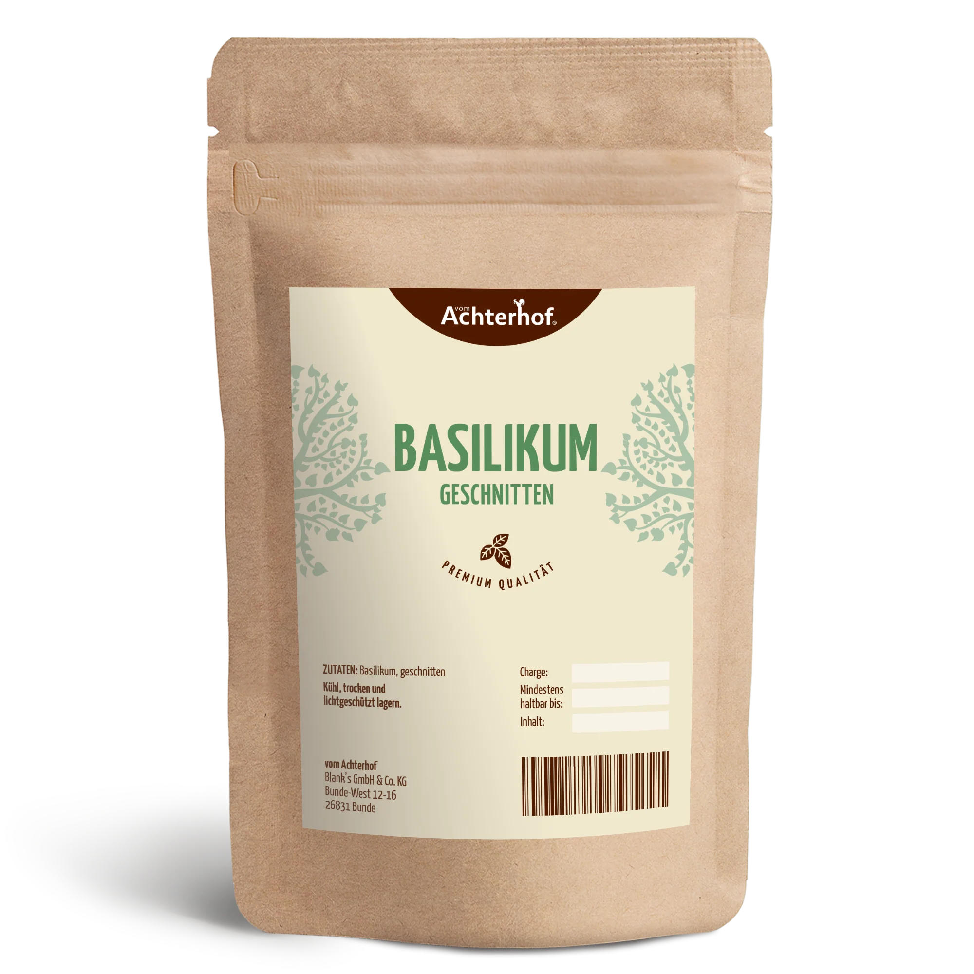 Basilikum geschnitten (100g)