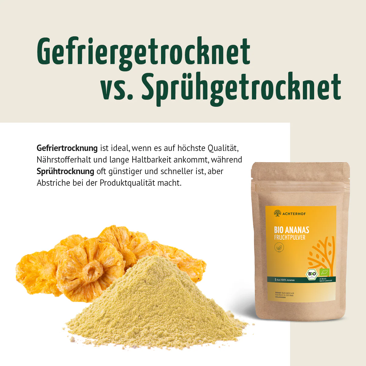 Bio Ananas Fruchtpulver (250g) - Image 8