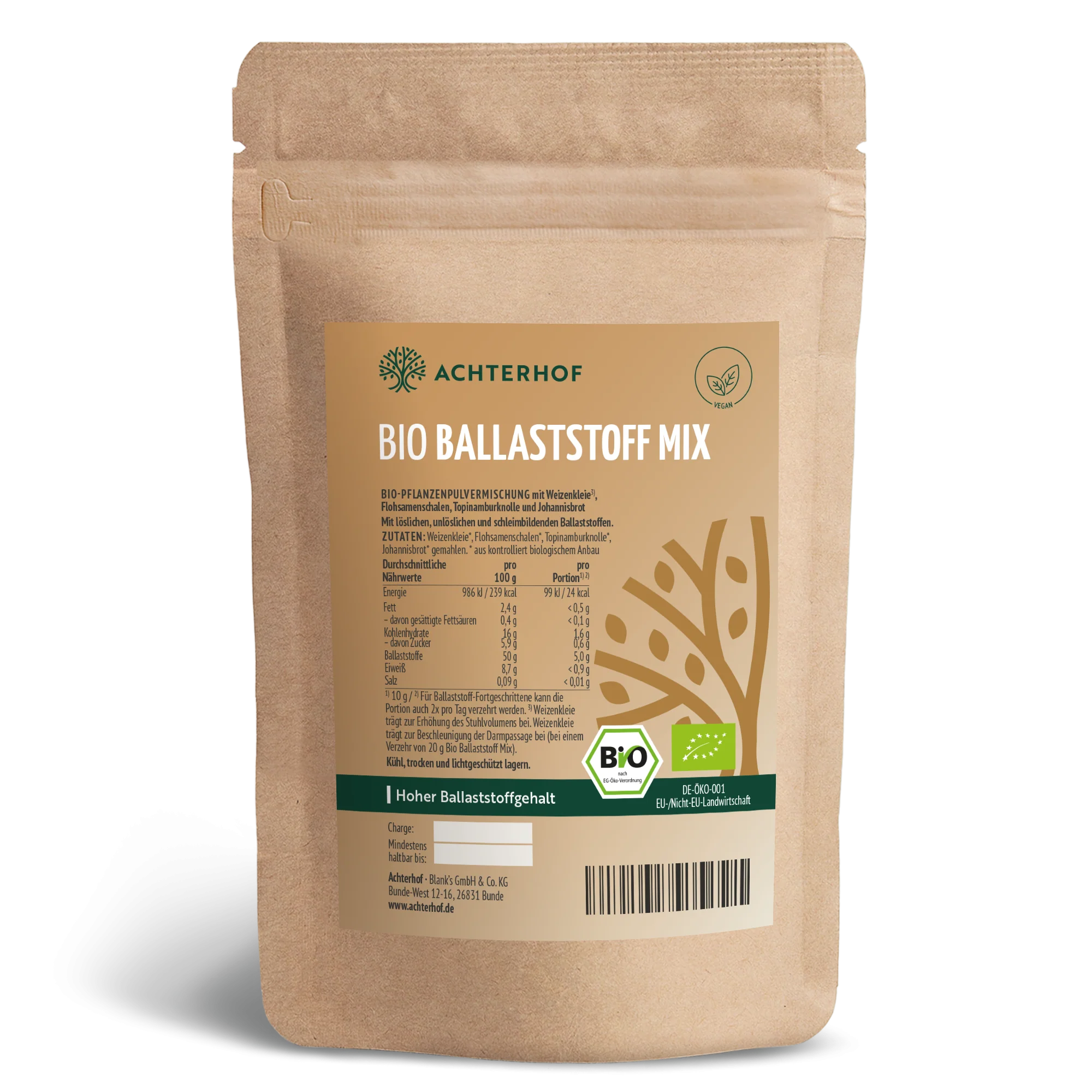 Bio Ballaststoff Mix (100g)
