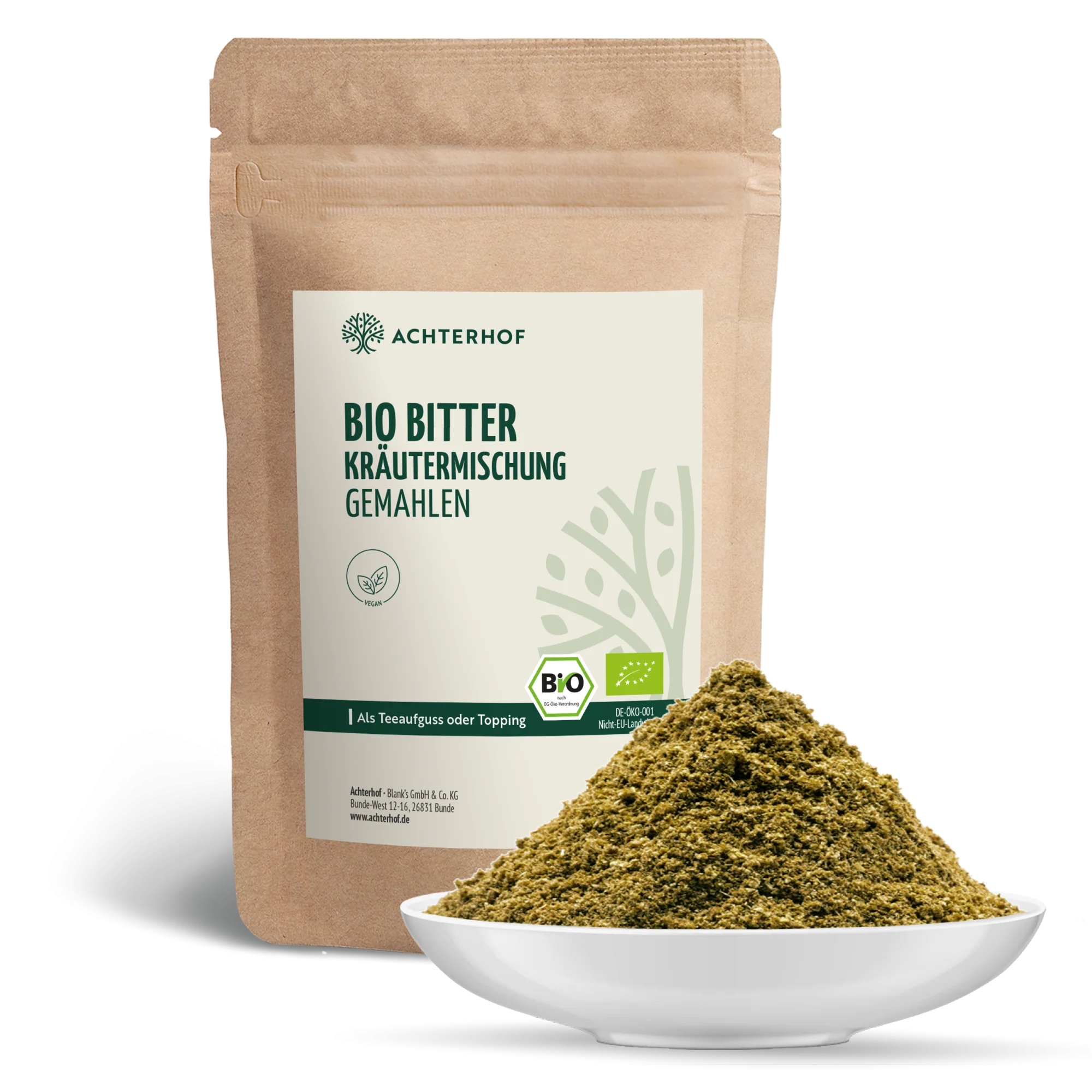 Bio Bitter Kräutermischung gemahlen (250g) - Image 2