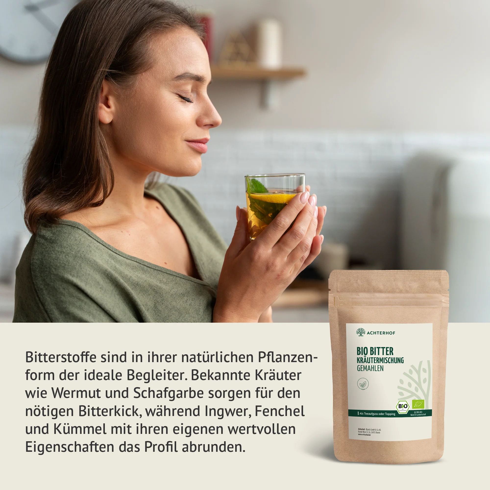 Bio Bitter Kräutermischung gemahlen (250g) - Image 4