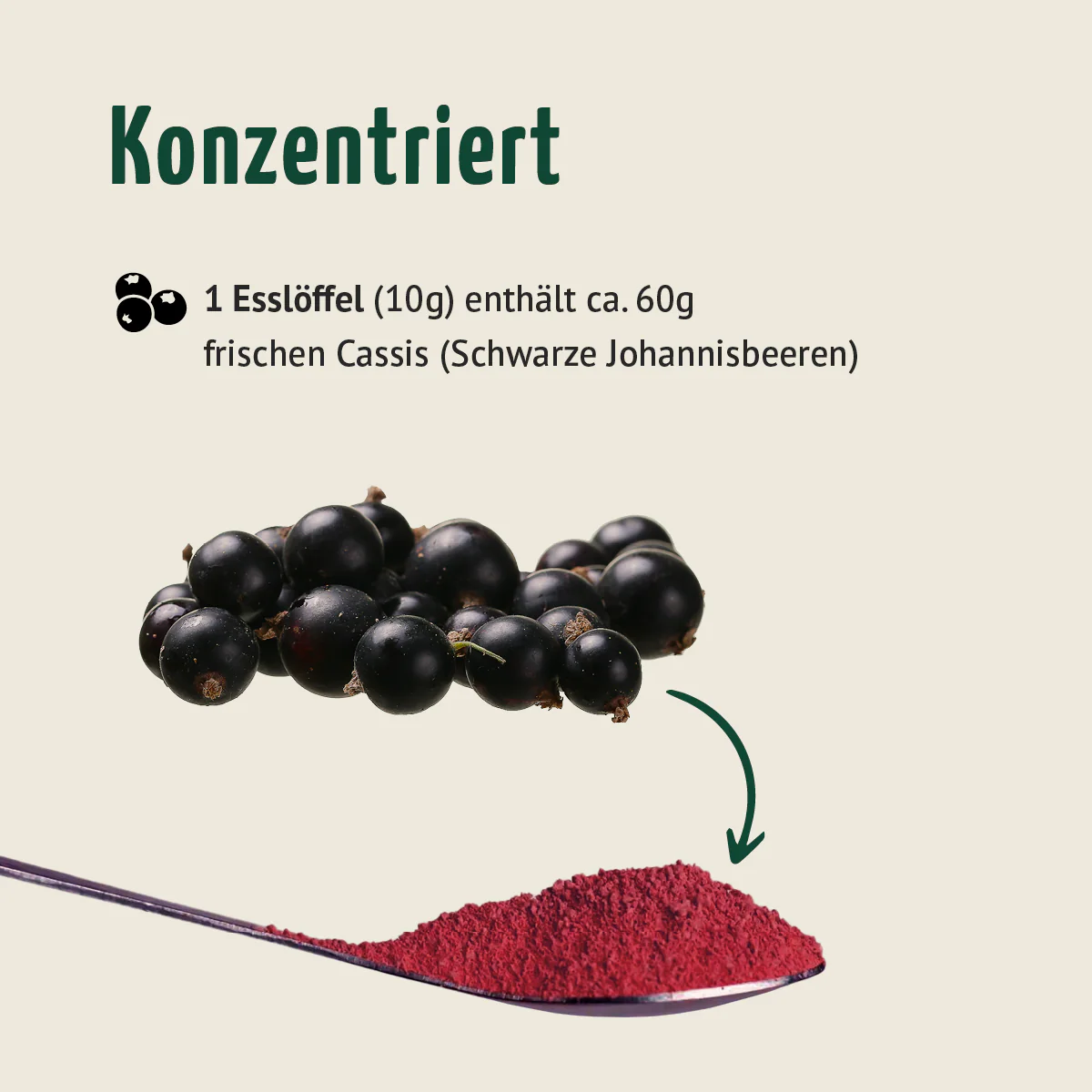Bio Cassis Fruchtpulver (100g) - Image 7