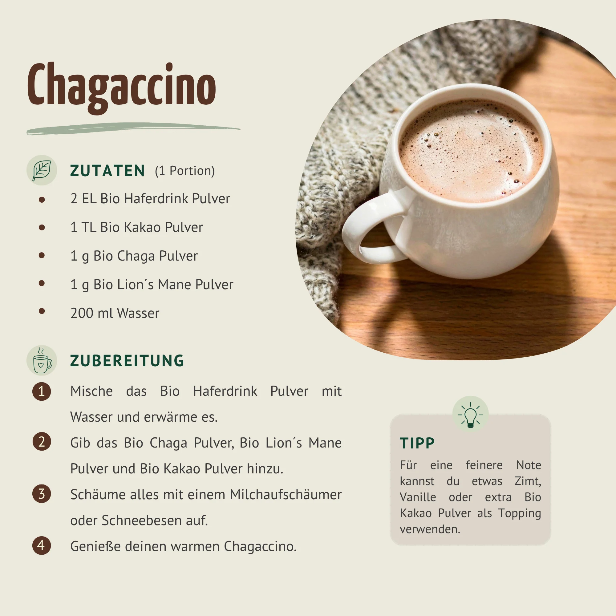 Bio Chagaccino Set - Image 2