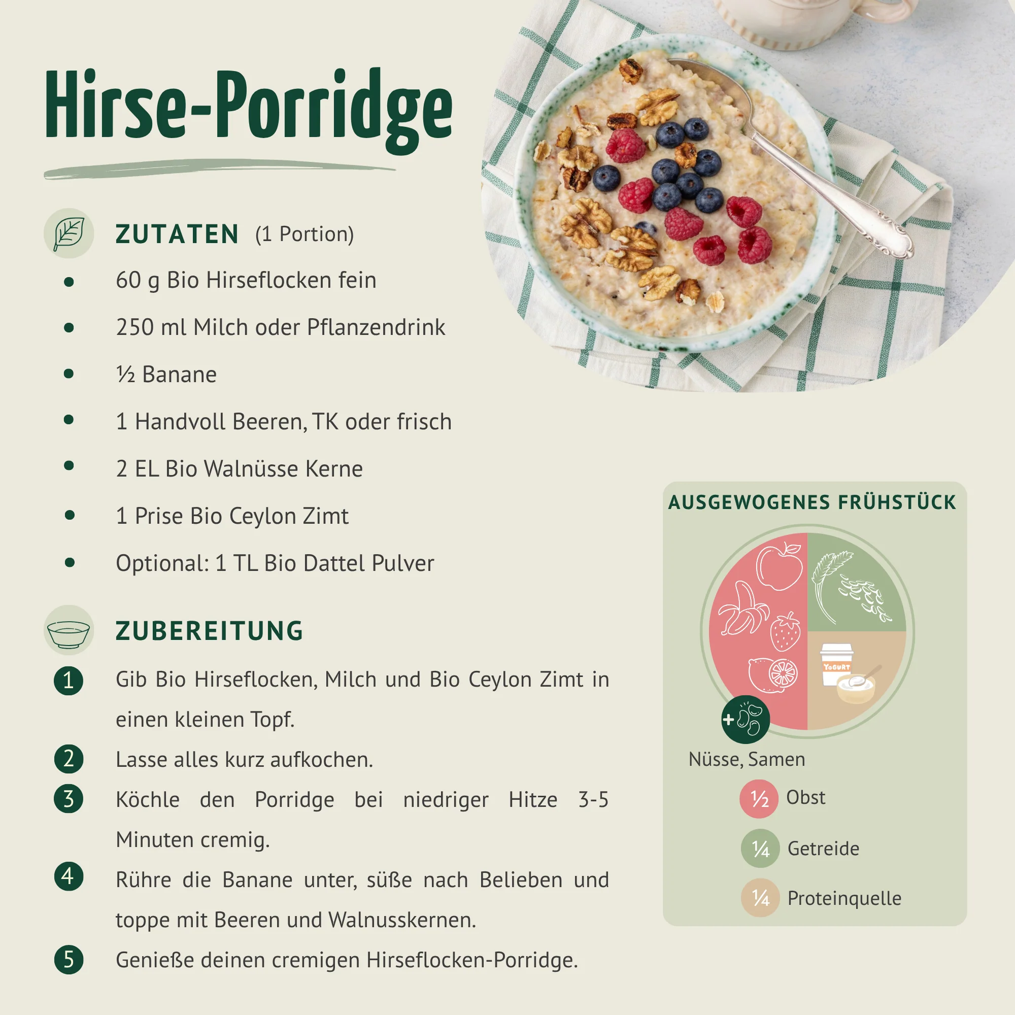 Bio Hirseflocken (500g) - Image 2