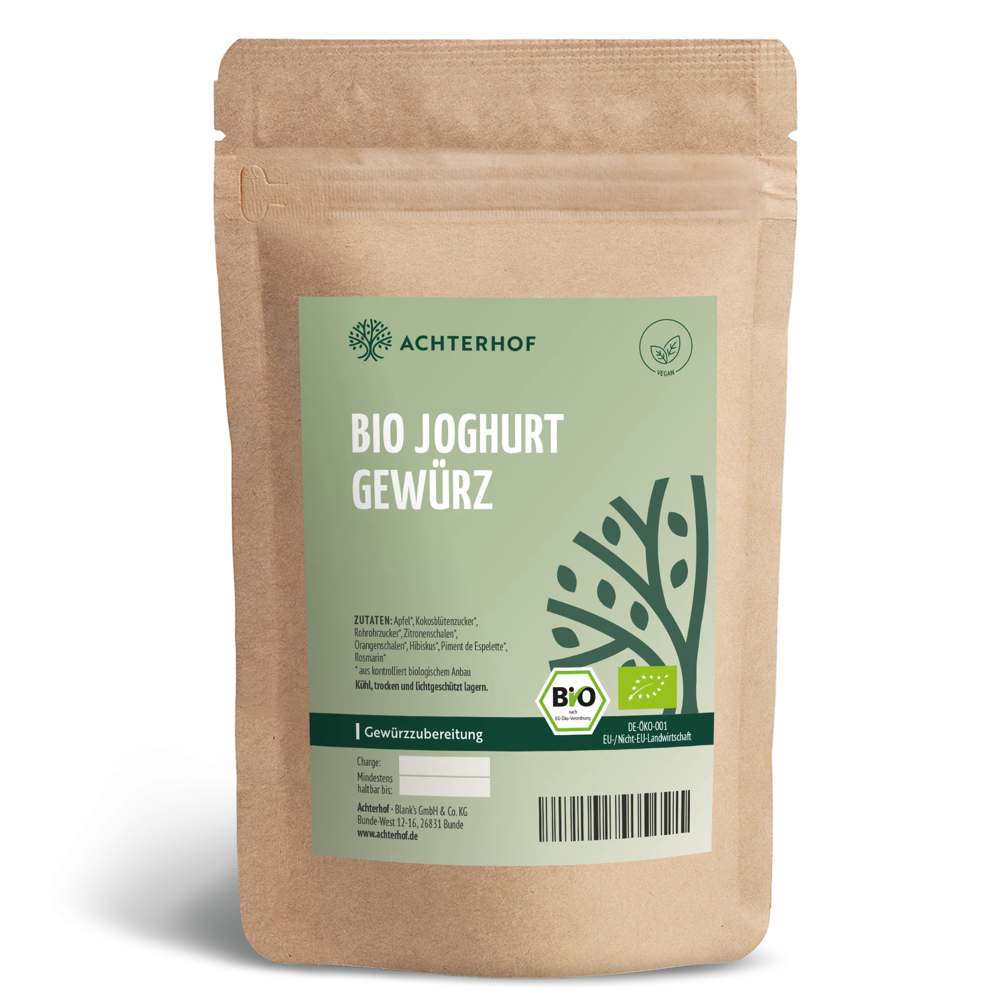 Bio Joghurt Gewürzzubereitung (100g)