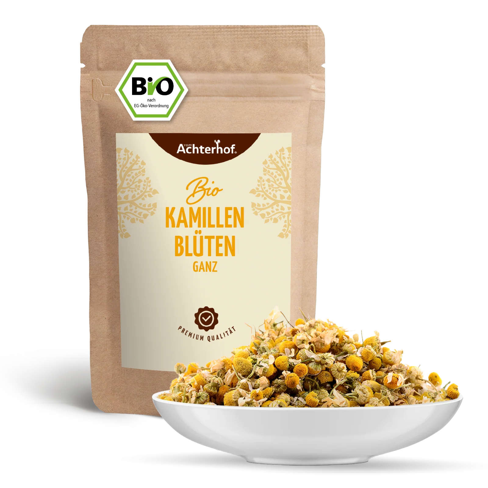 Kamillenblüten ganz Bio (500g) - Image 4