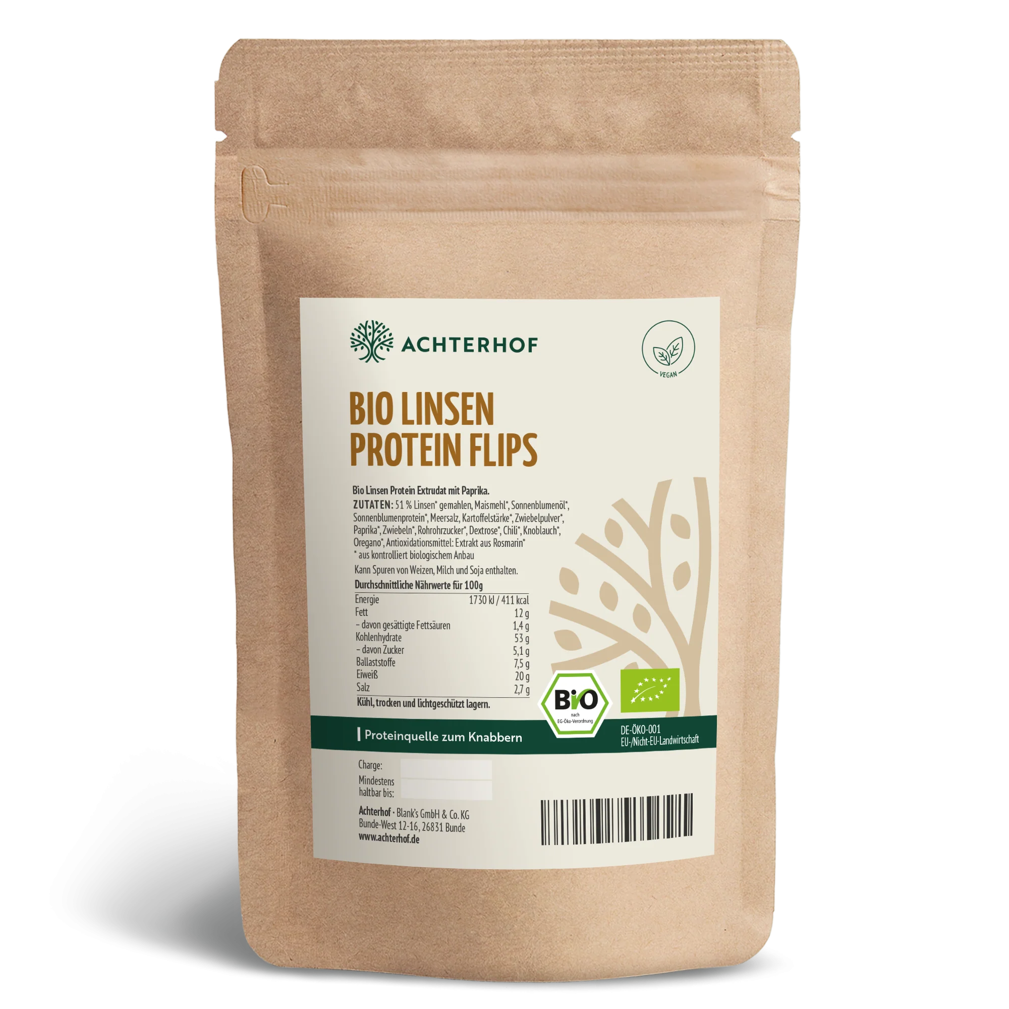 Bio Linsen Protein Flips (100g)