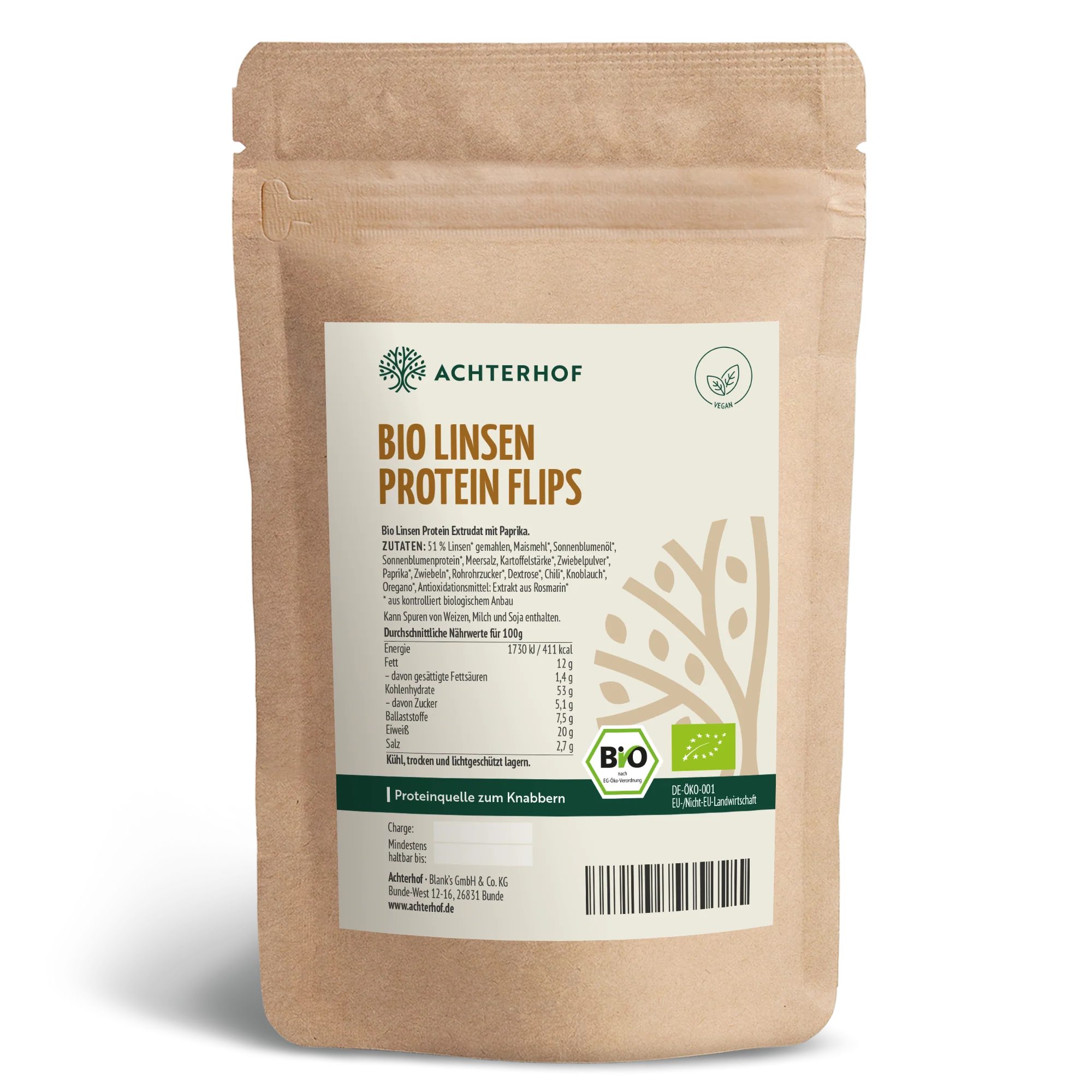 Bio Linsen Protein Flips (250g)