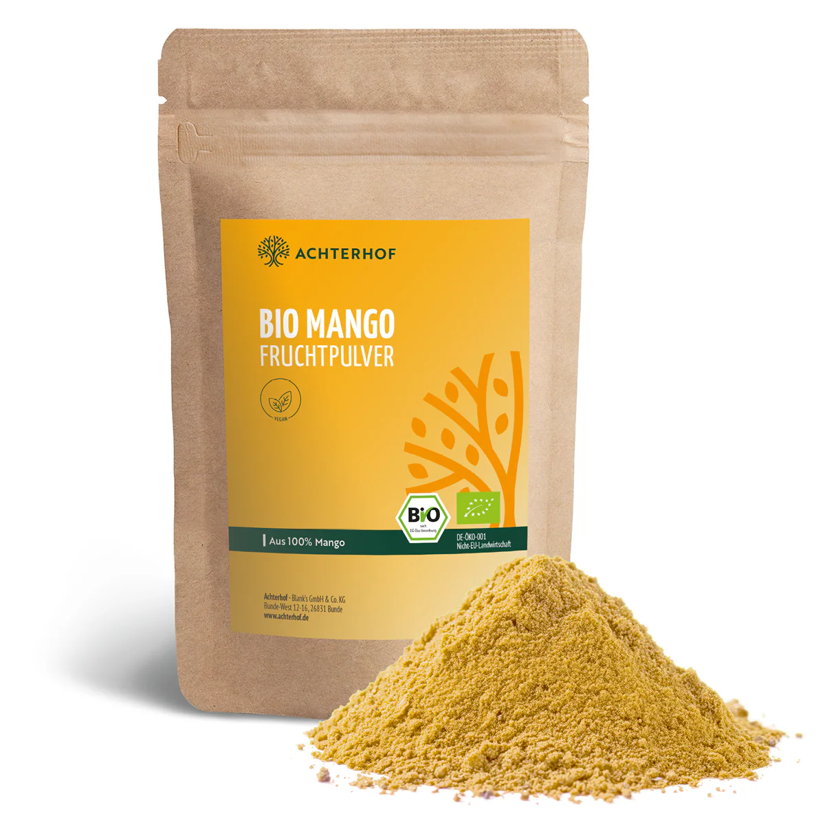 Bio Mango Fruchtpulver (250g) - Image 2
