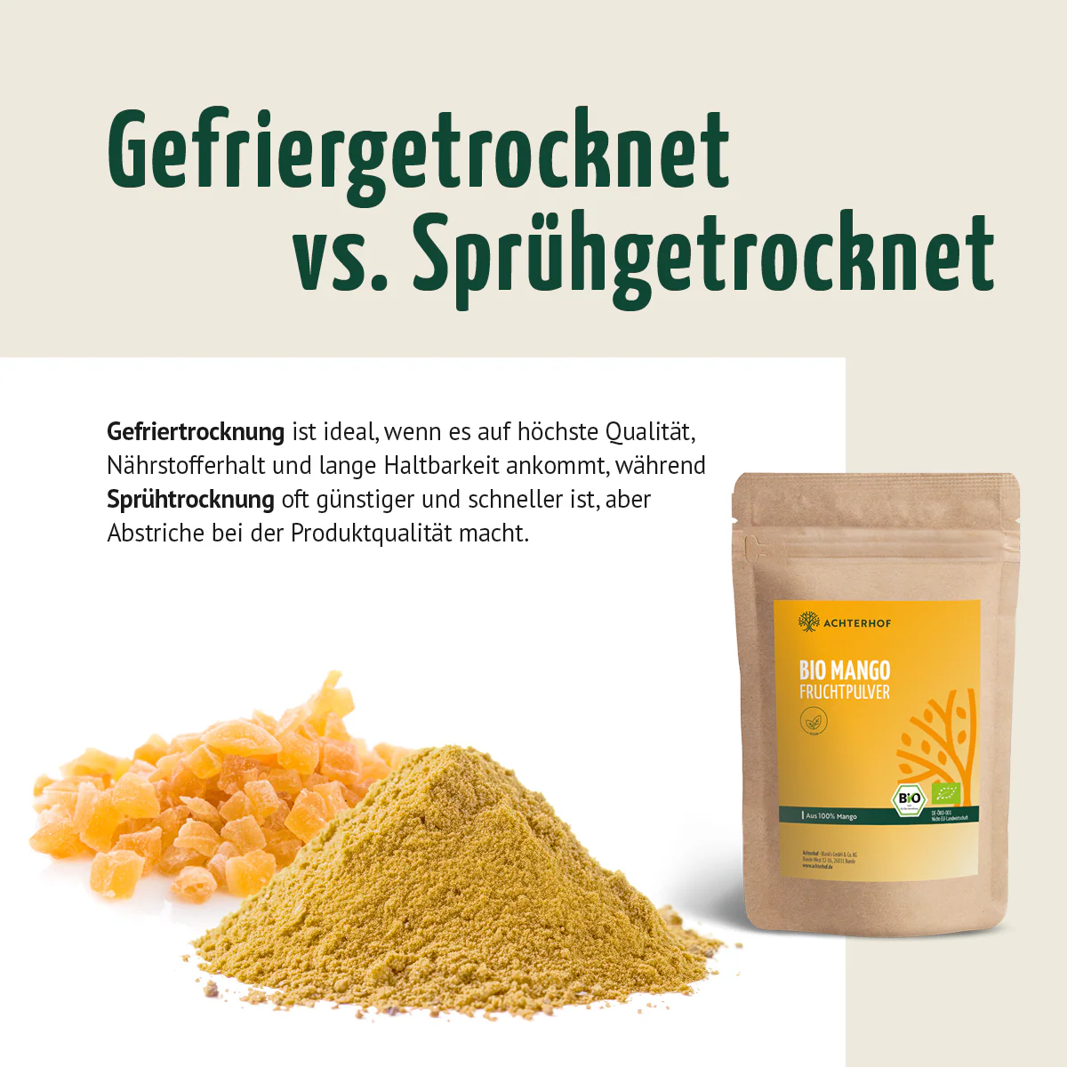 Bio Mango Fruchtpulver (250g) - Image 8
