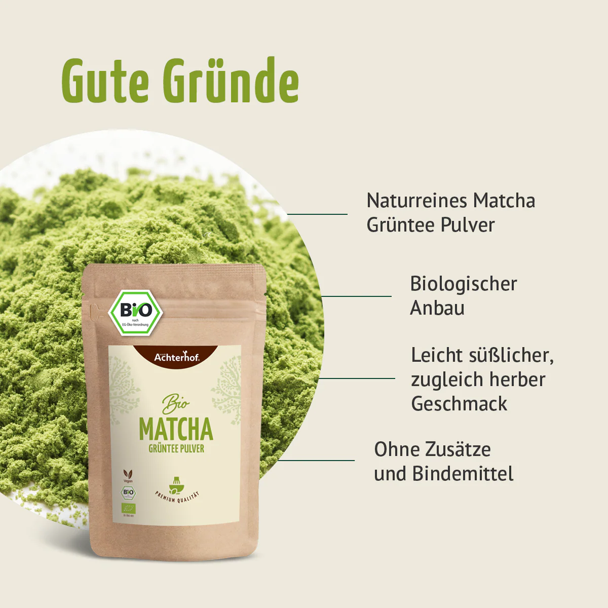 Bio Matcha Fruchtpulver Set - Image 2