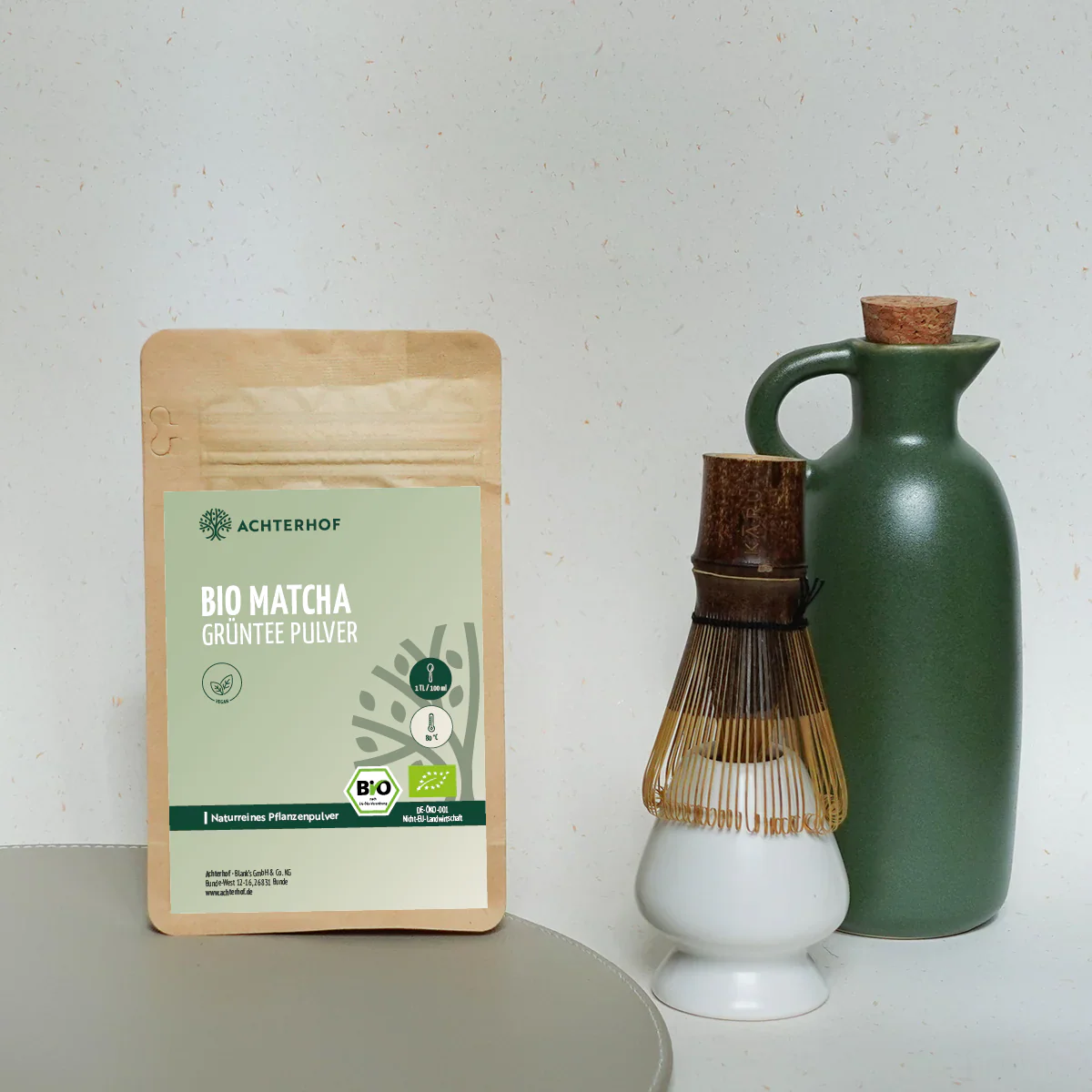 Bio Matcha Grüntee Pulver (100g) - Image 6