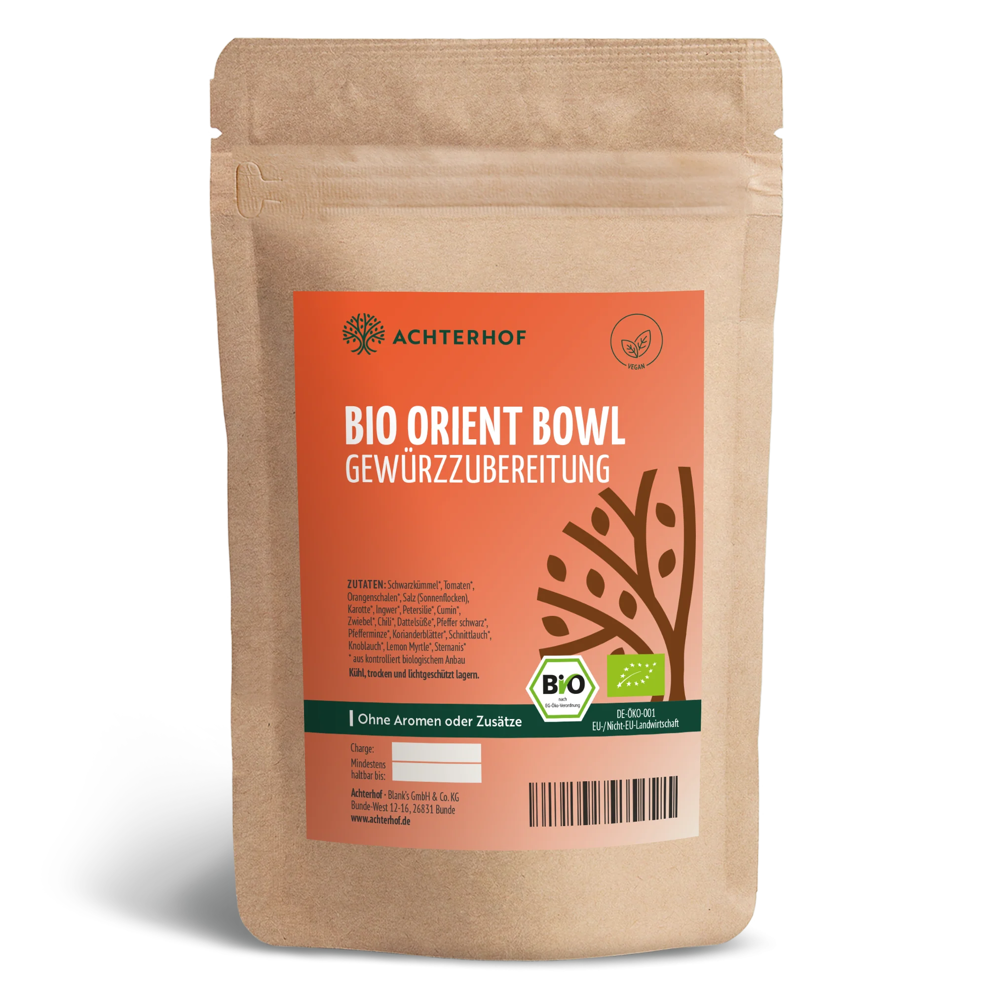 Bio Orient Bowl Gewürzzubereitung (100g)