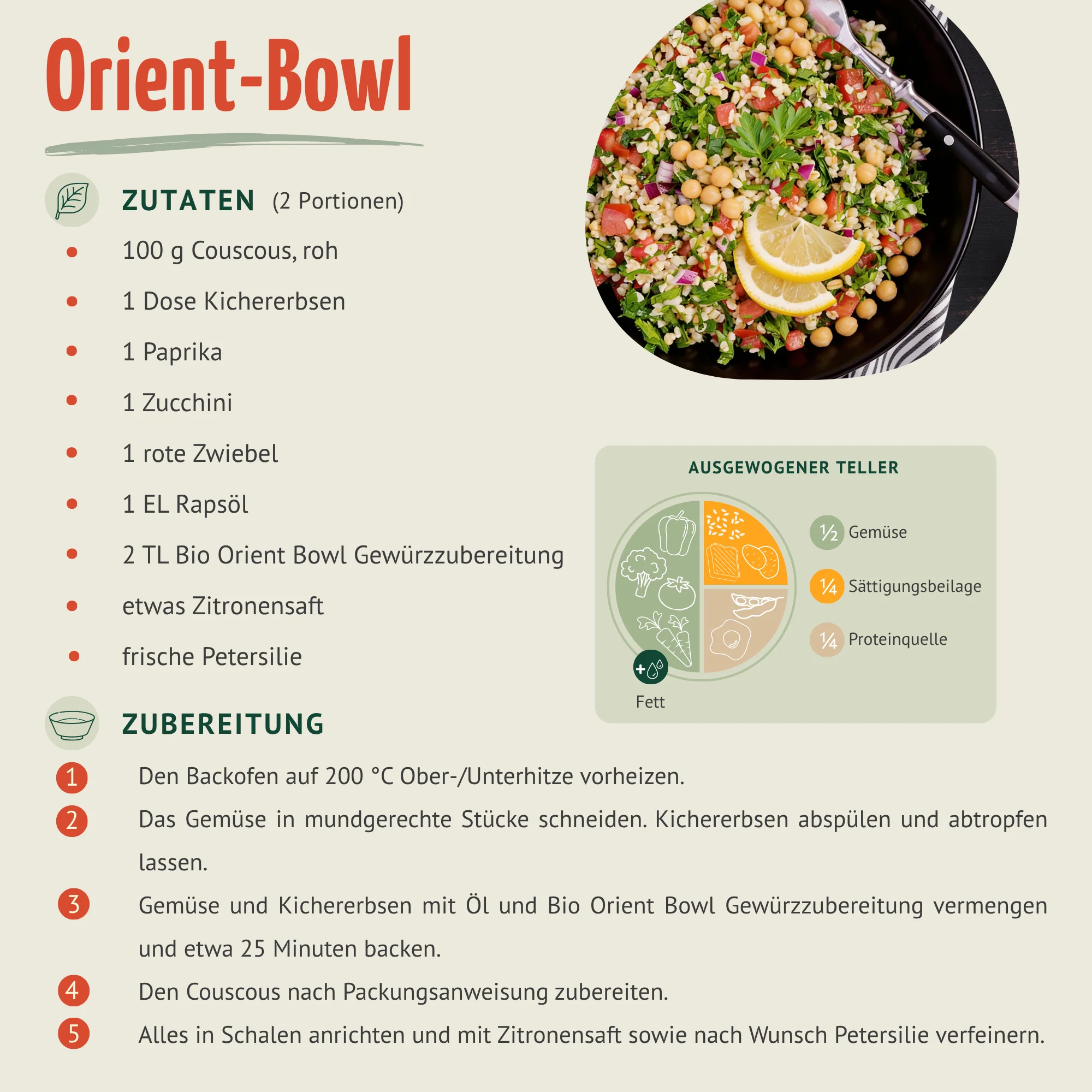 Bio Orient Bowl Gewürzzubereitung (100g) - Image 2