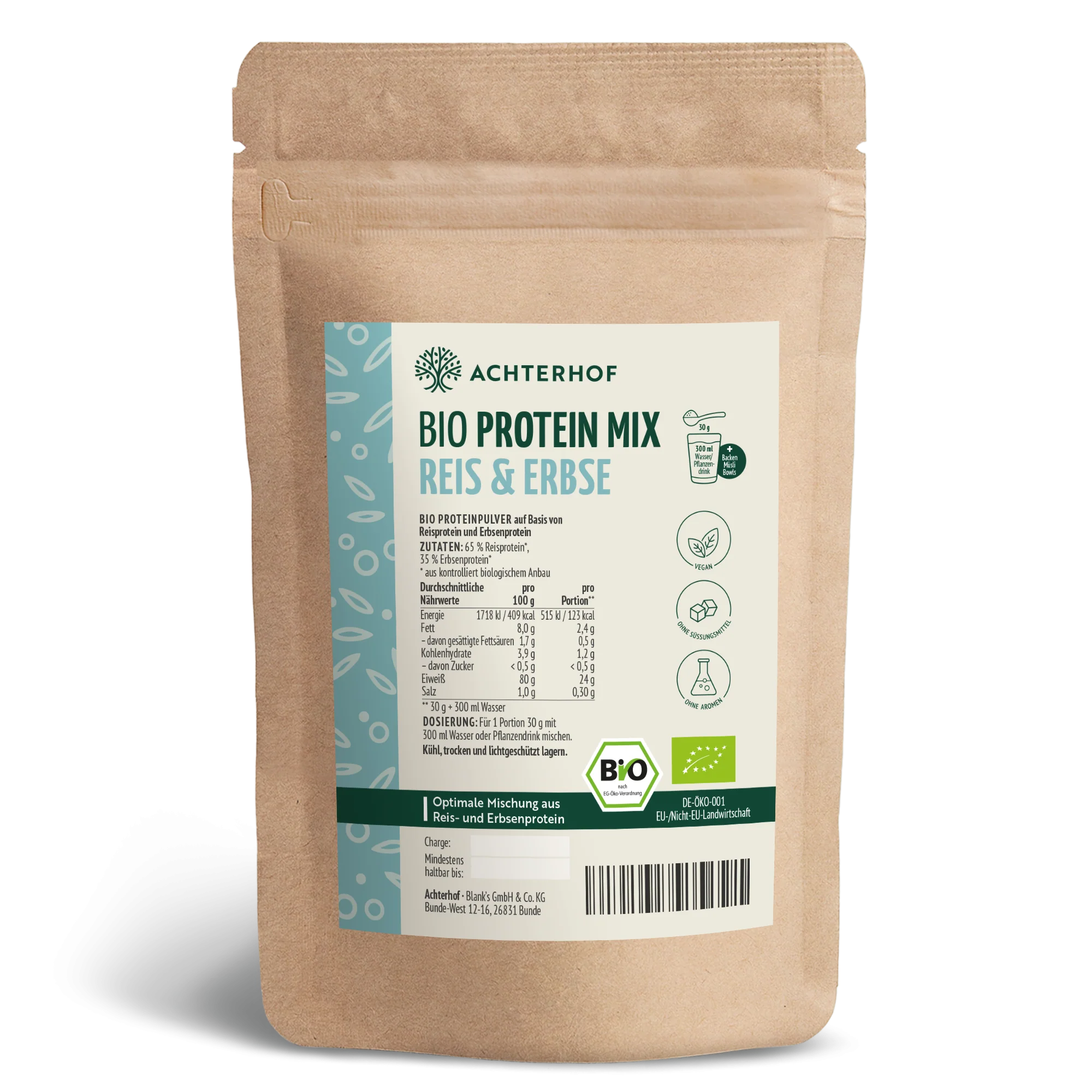 Bio Protein Mix Reis & Erbse (500g)