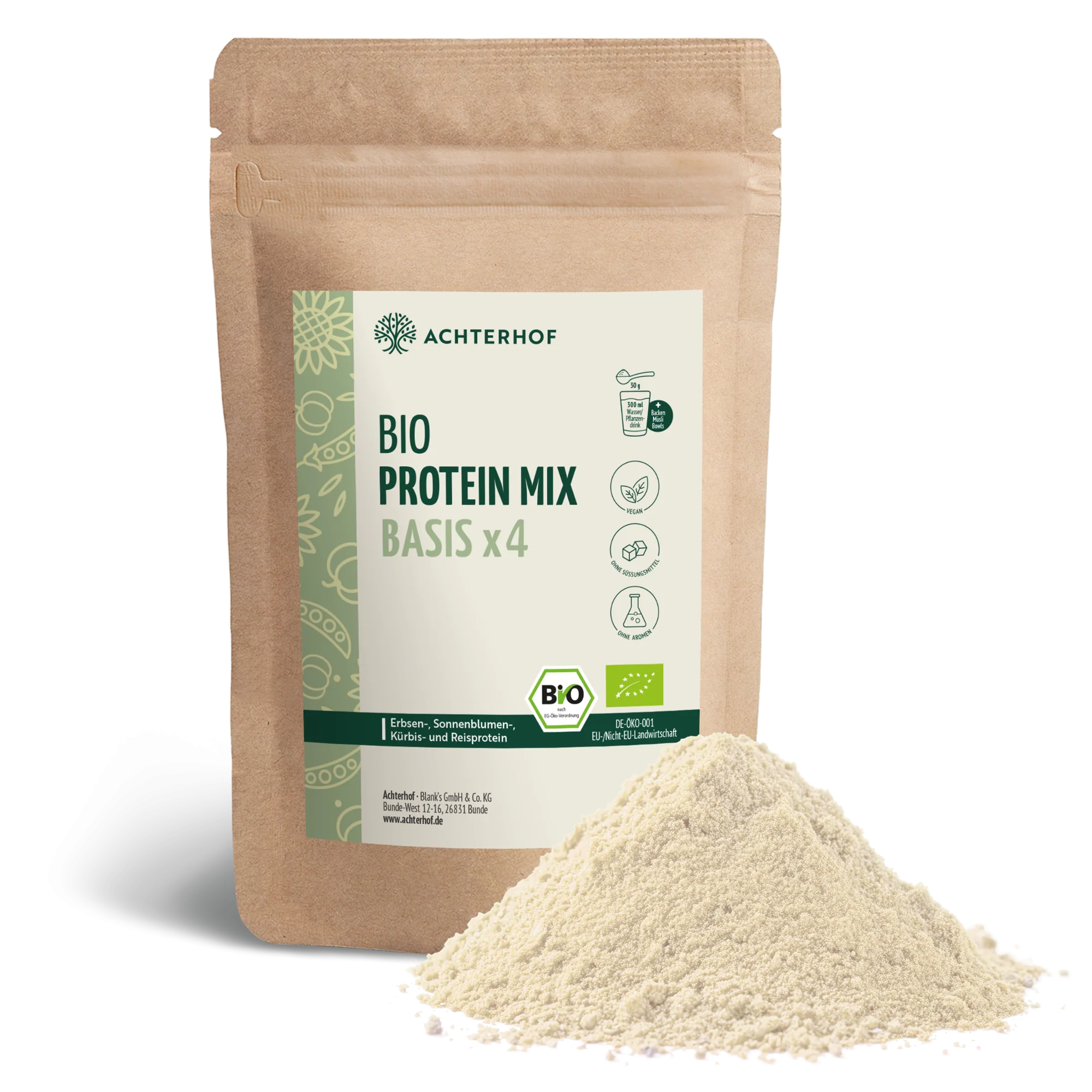 Bio Protein Basis Mix x4 (250g) - Image 2