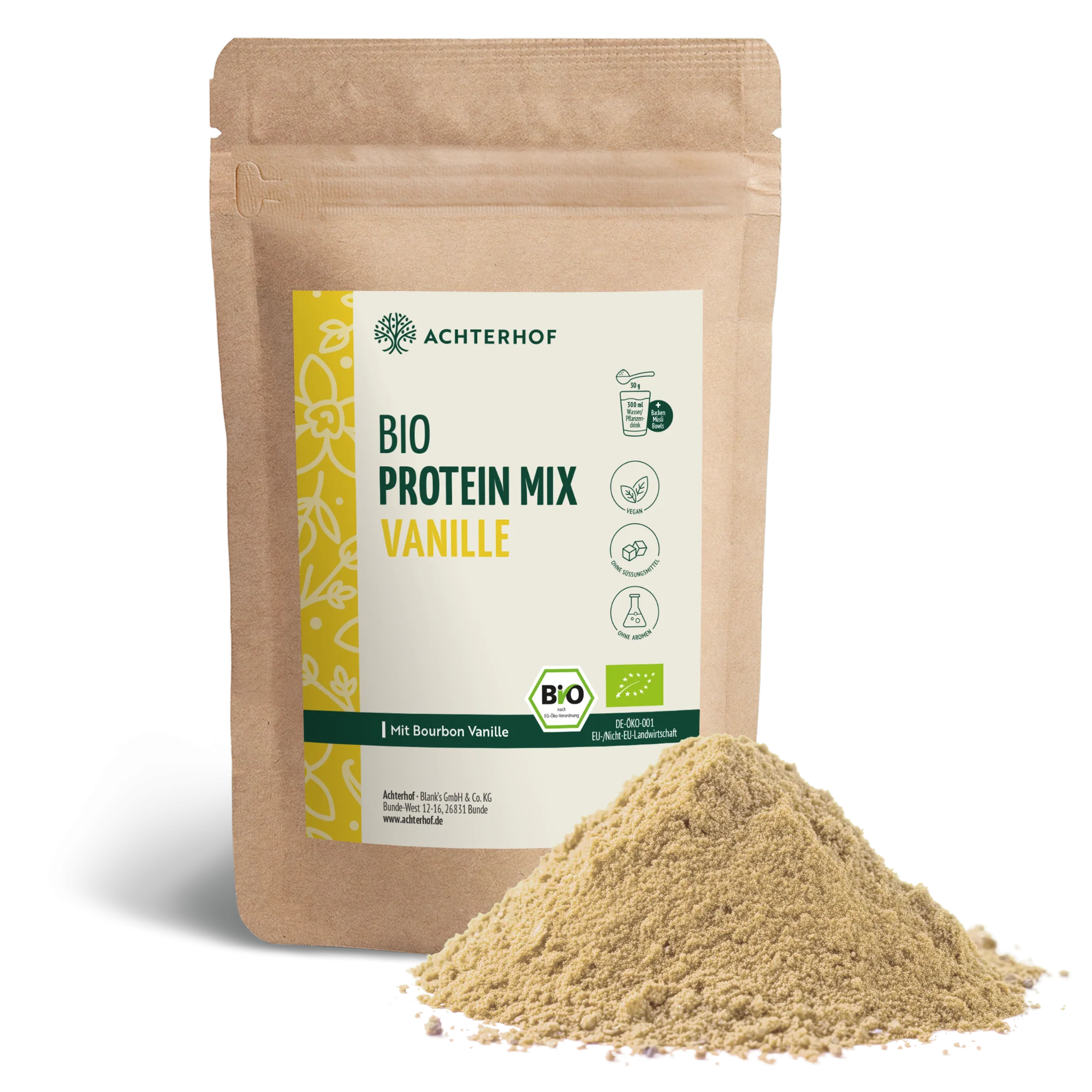 Bio Protein Mix Vanille (250g) - Image 2