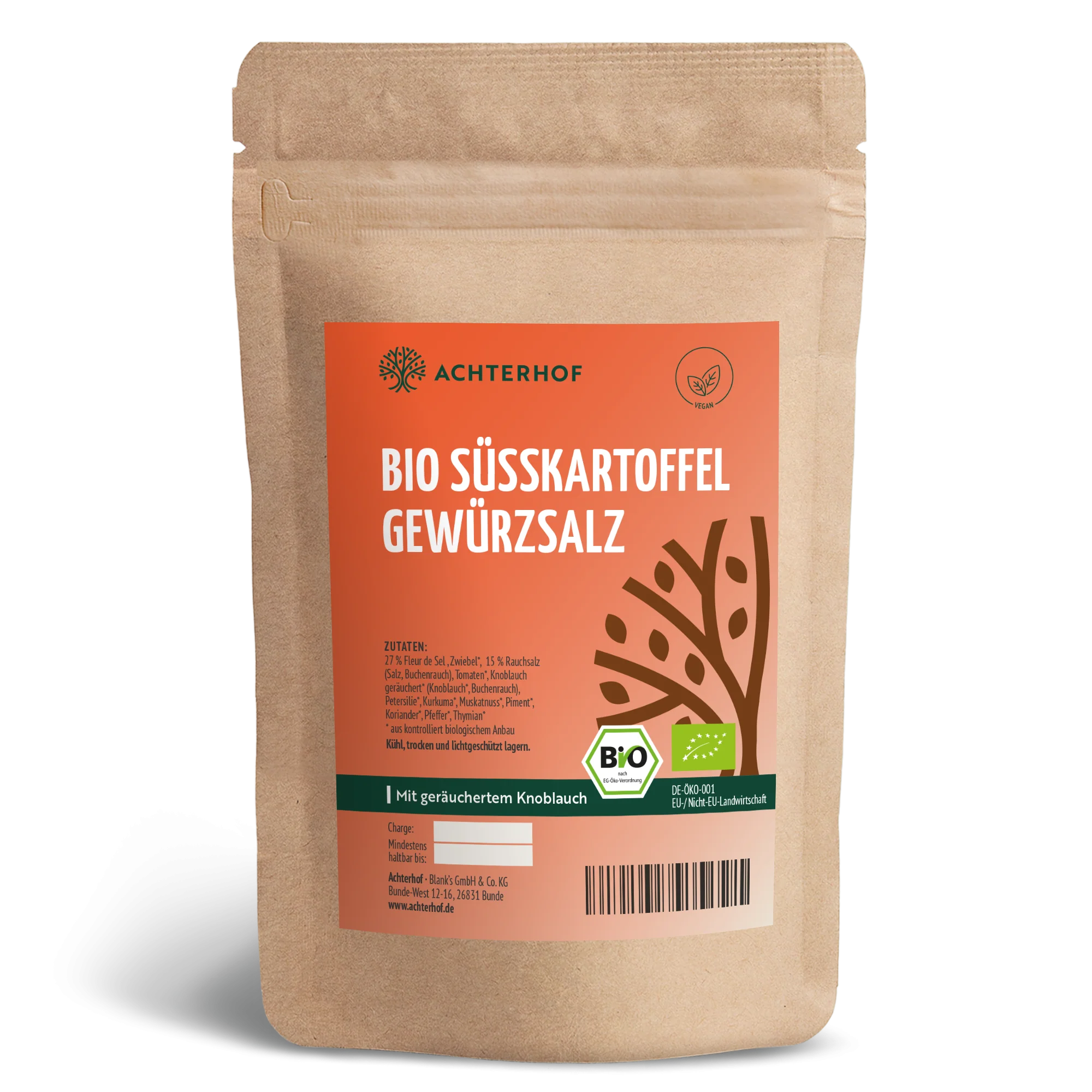 Bio Süßkartoffel Gewürzsalz (250g)