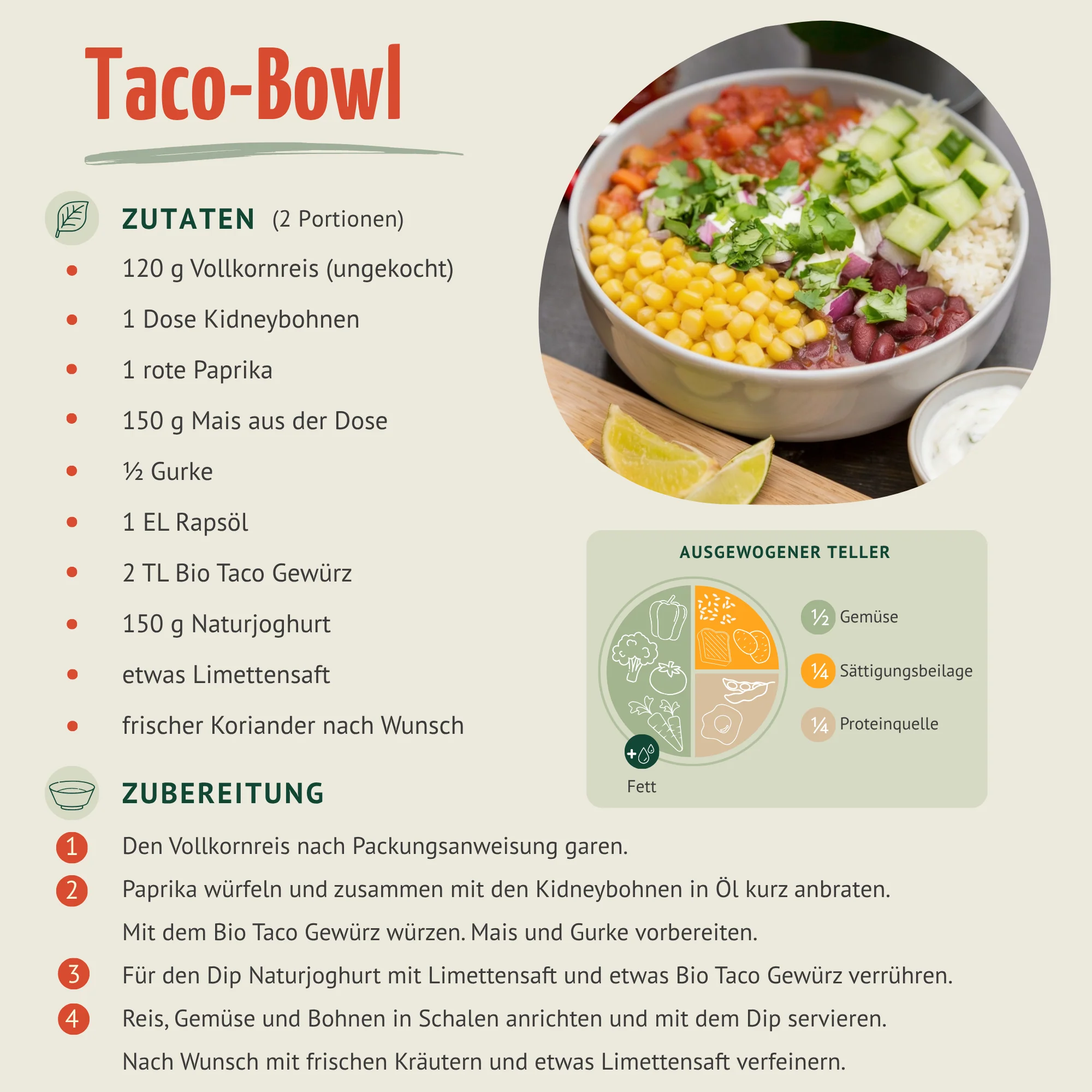 Bio Taco Gewürzzubereitung (100g) - Image 2
