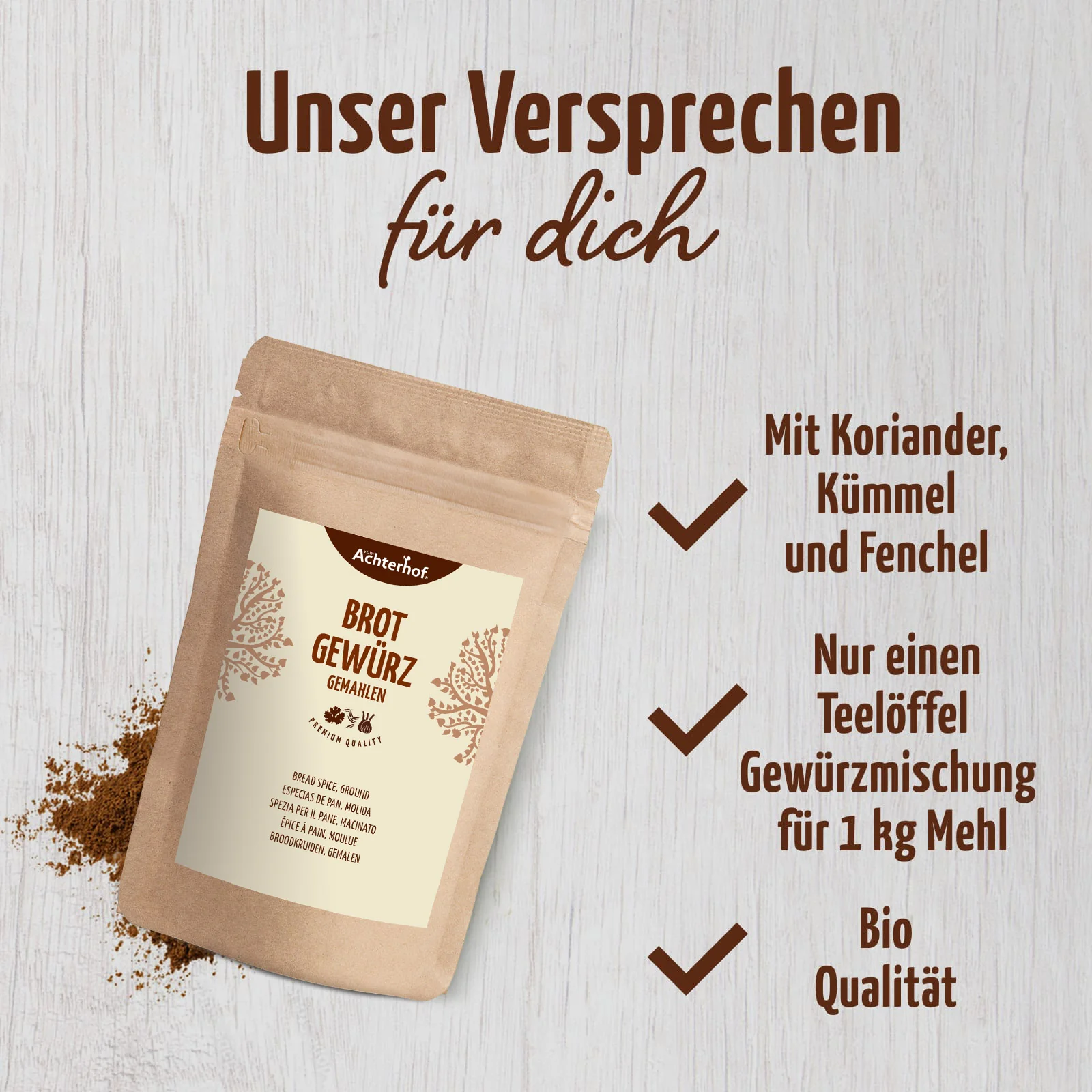 Brotgewürz gemahlen (250g) - Image 4