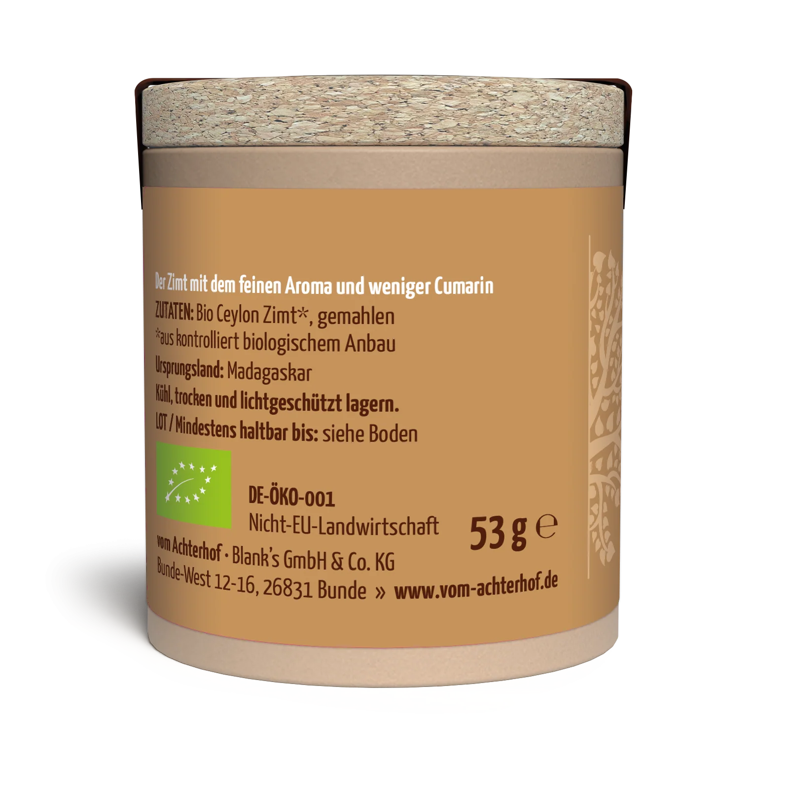 Bio Ceylon Zimt gemahlen (53g) - Image 2