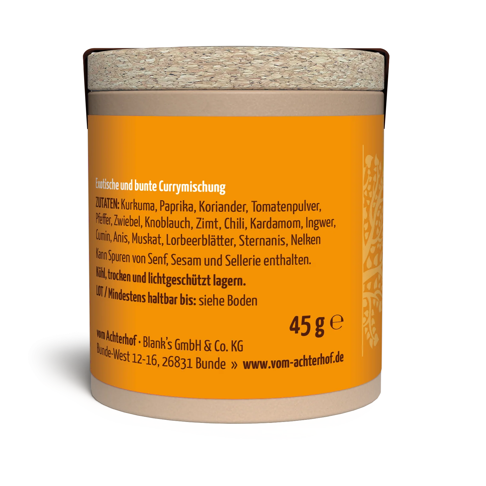 Curry Exotica Gewürzmischung (45g) - Image 2