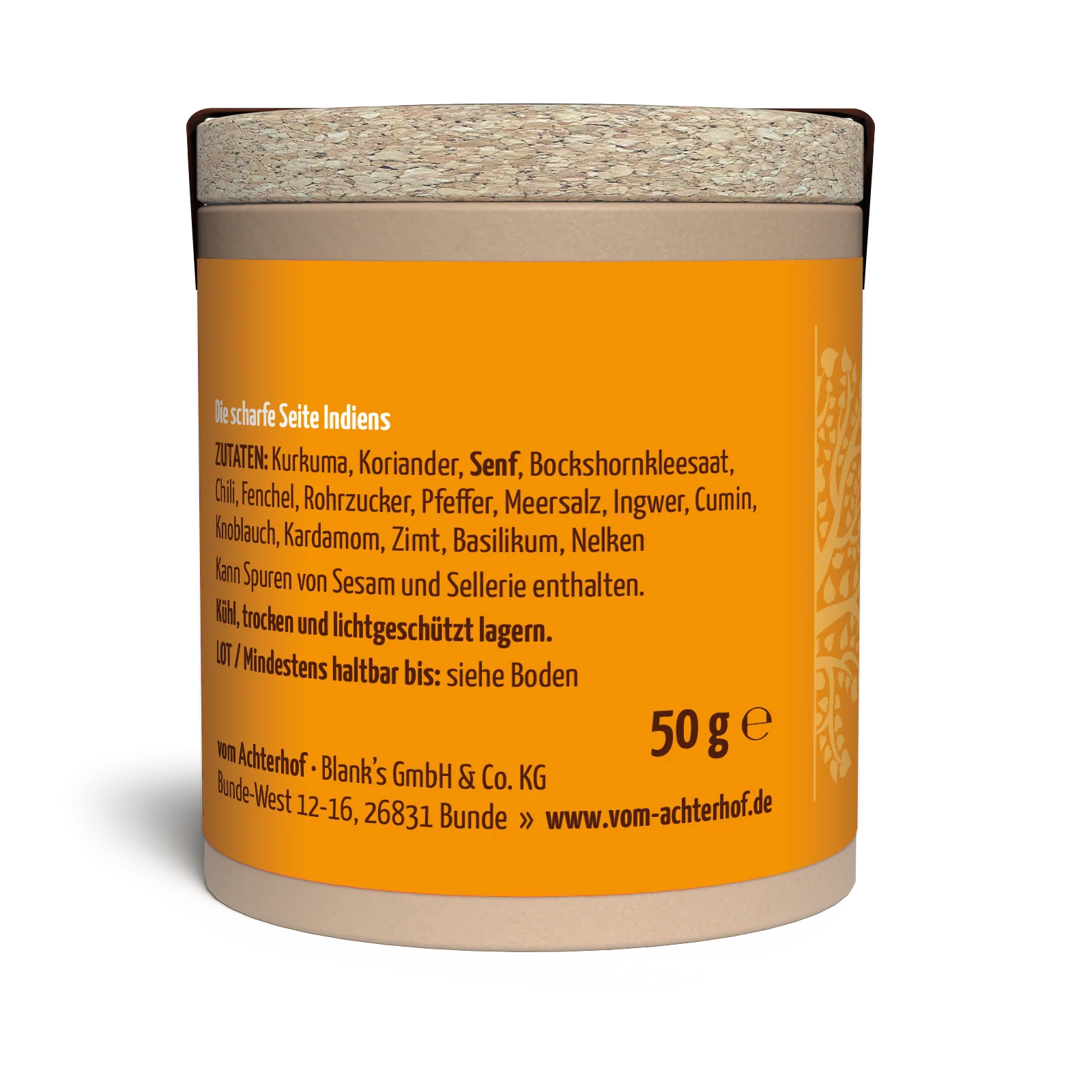 Curry Indisch Gewürzzubereitung (50g) - Image 2