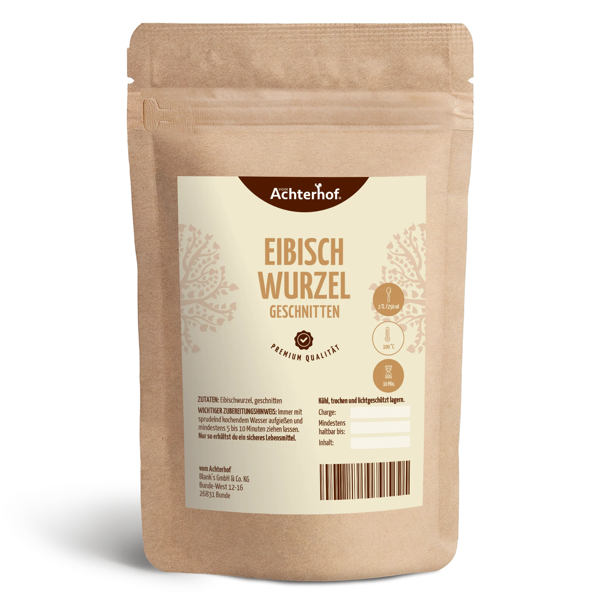Eibischwurzel geschnitten (500g)