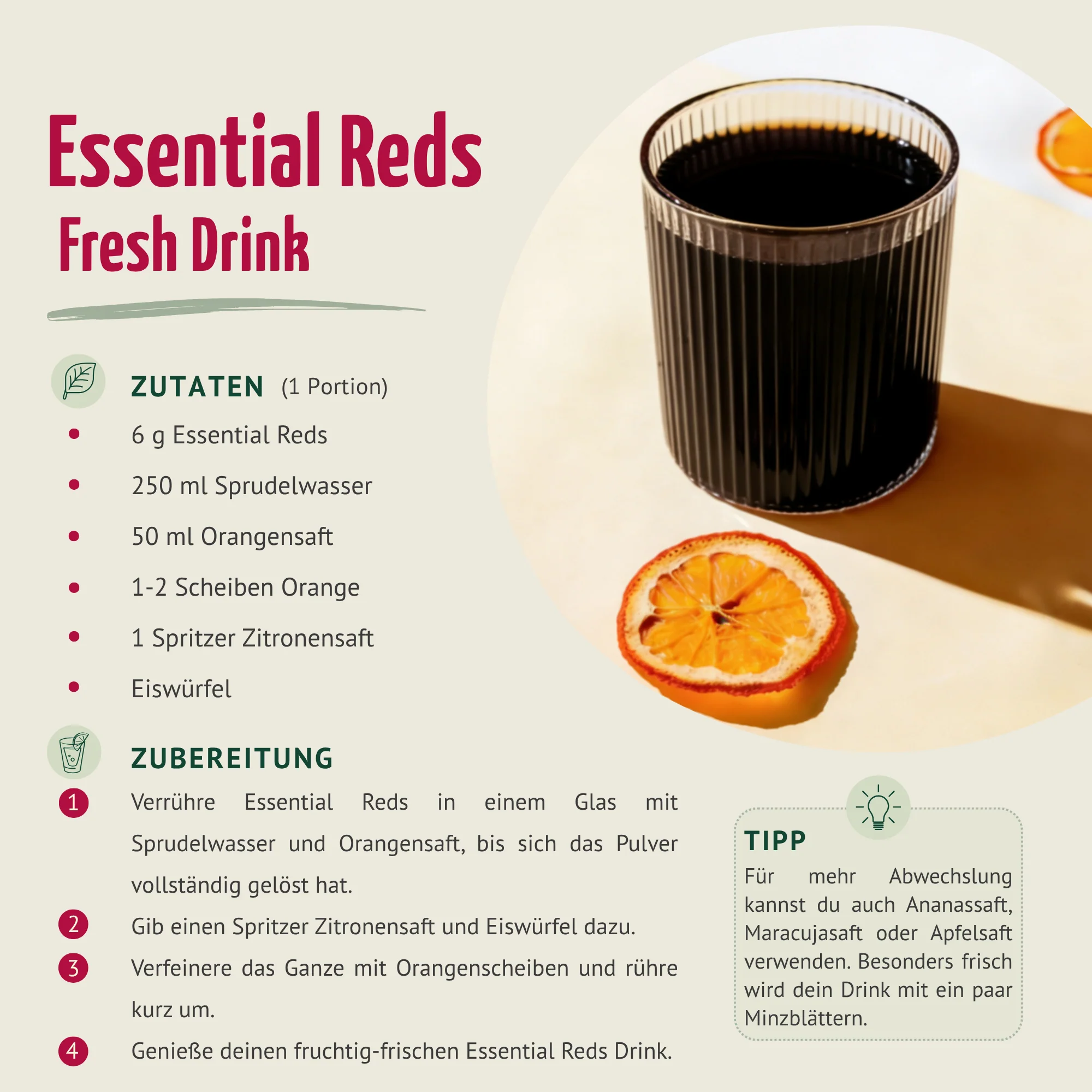 Essential Reds Pulver (360g) - Image 4