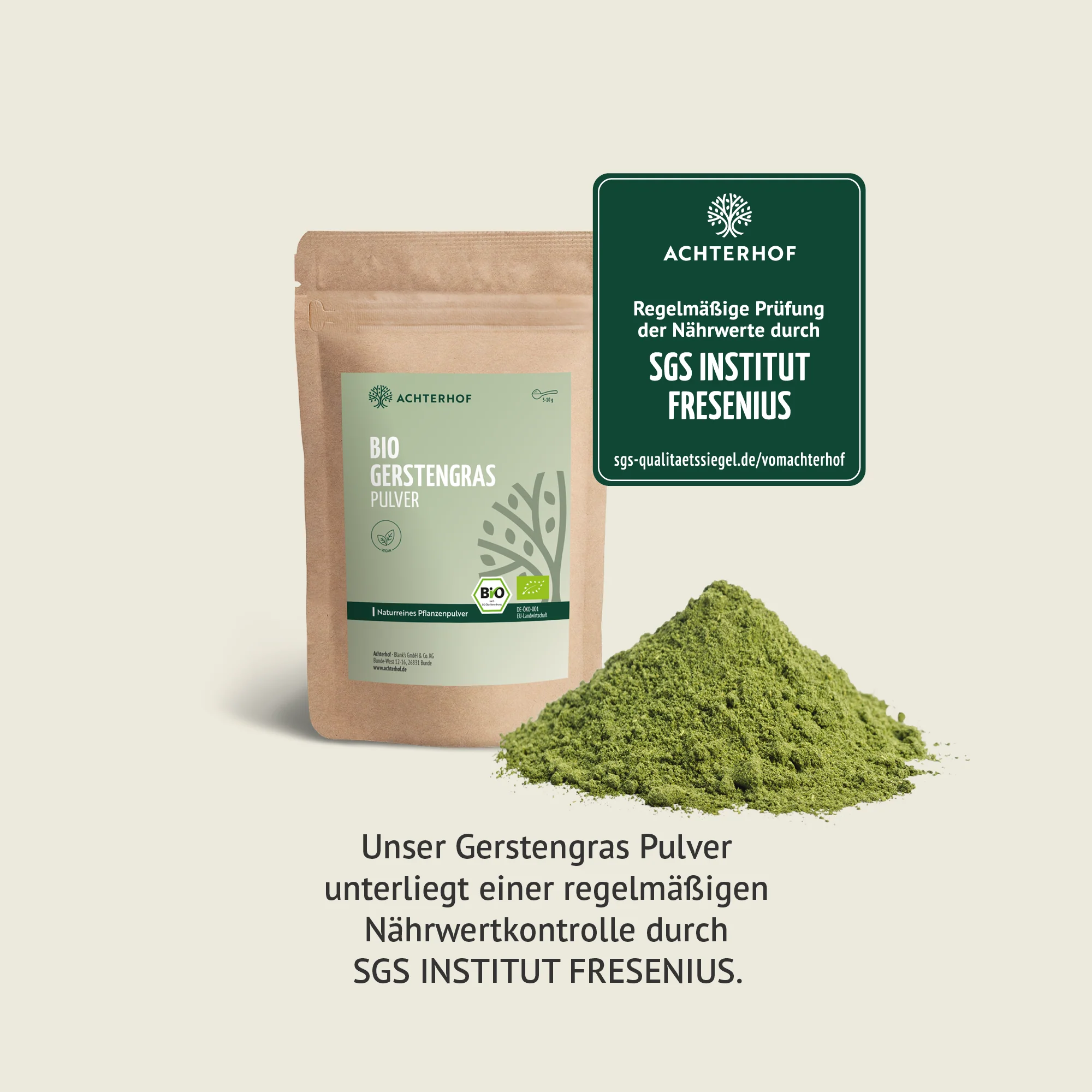 Bio Gerstengras Pulver (500g) - Image 11