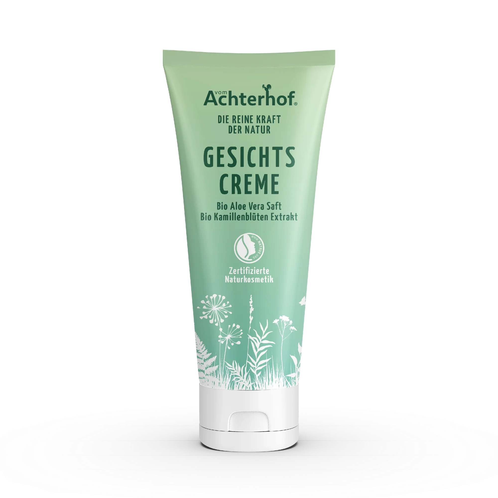 Gesichtscreme mit Bio Aloe Vera Saft und Bio Kamillenblütenextrakt (50ml) - Image 3