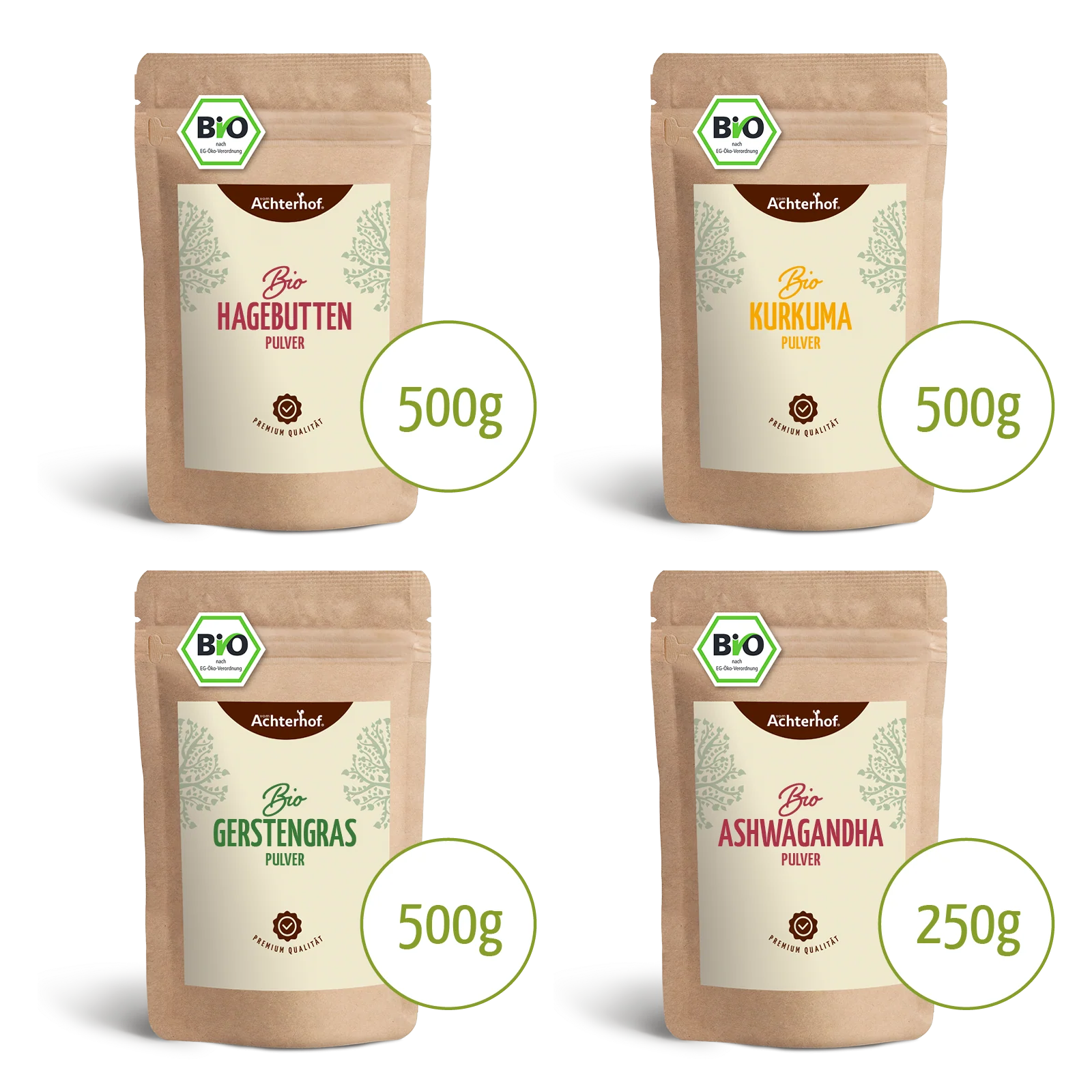 Goldene Milch Mischung 4er Bio Set - Image 2