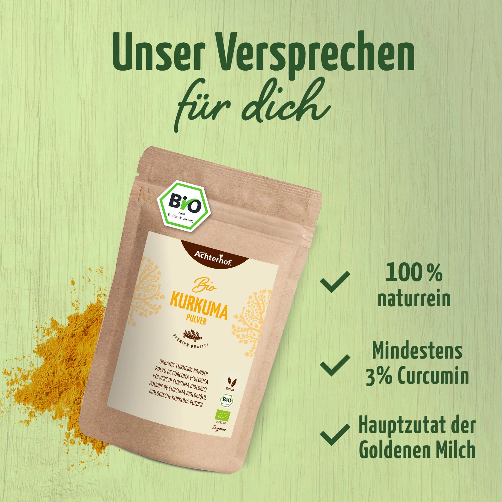 Goldene Milch Mischung 4er Bio Set - Image 5
