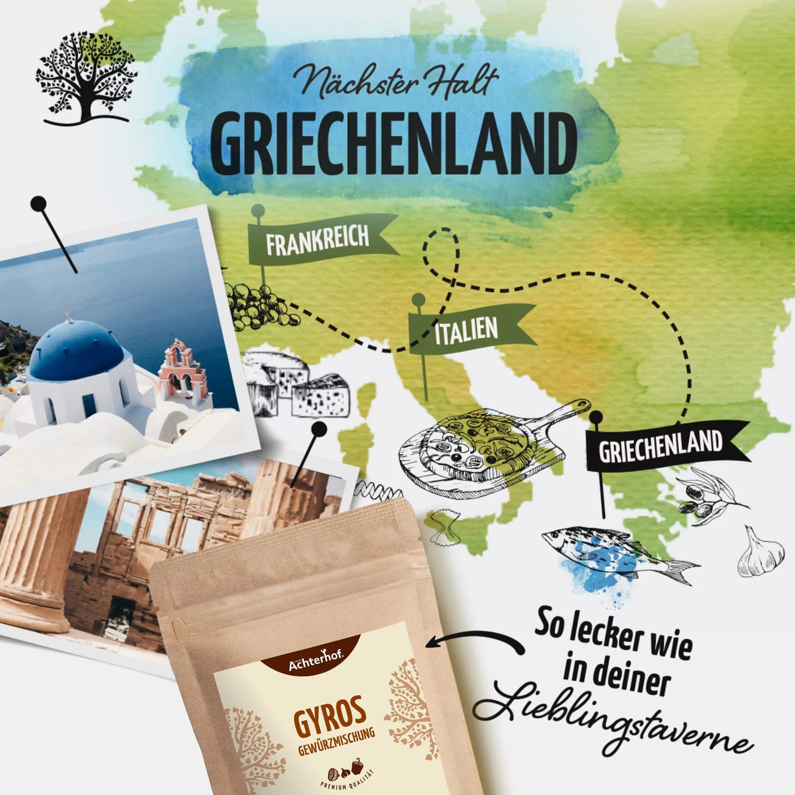 Gyros Gewürzmischung (250g) - Image 2