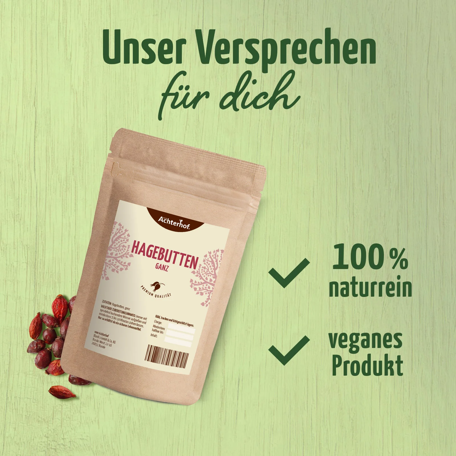 Hagebutten ganz (5000g) - Image 3