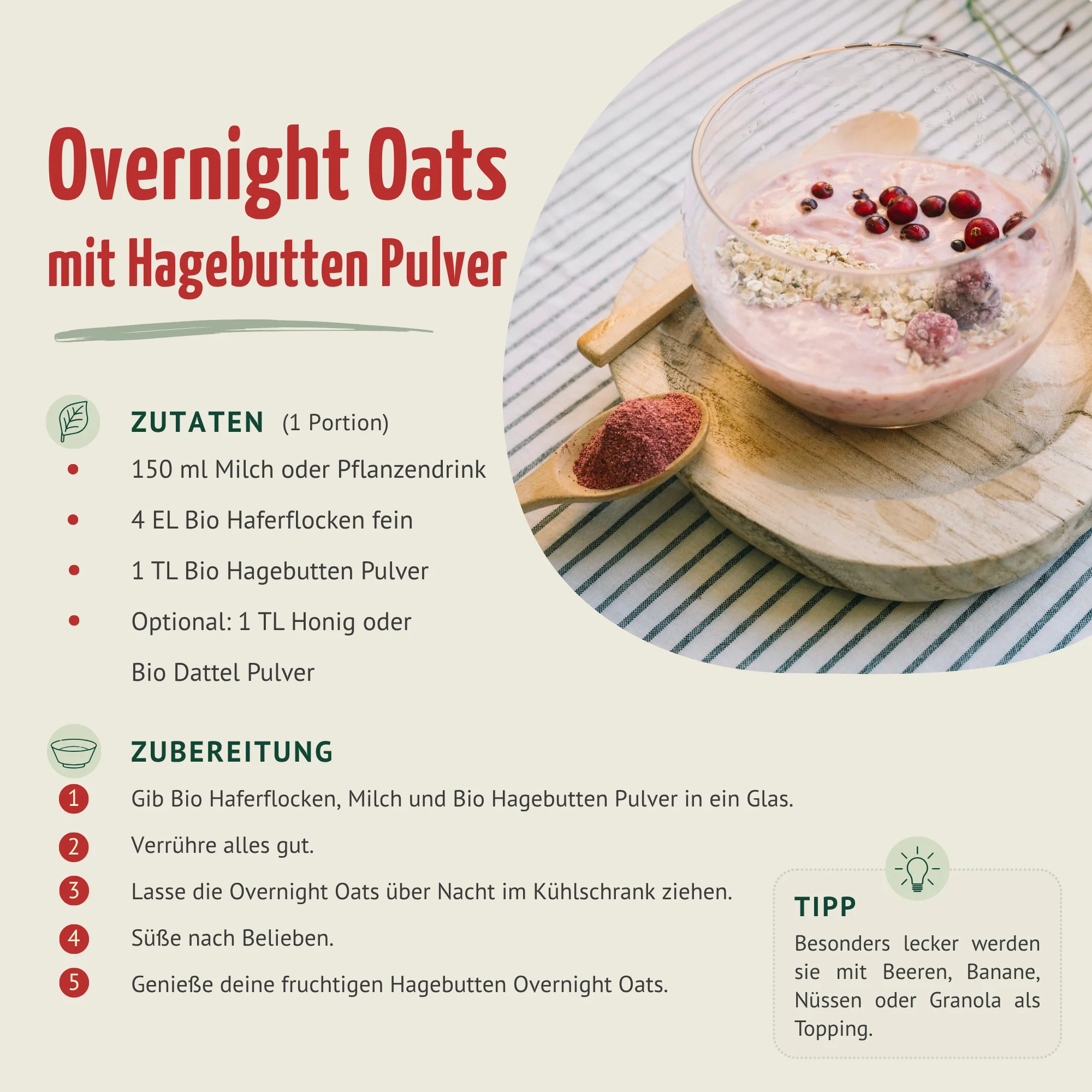 Bio Hagebutten Pulver (1000g) - Image 5