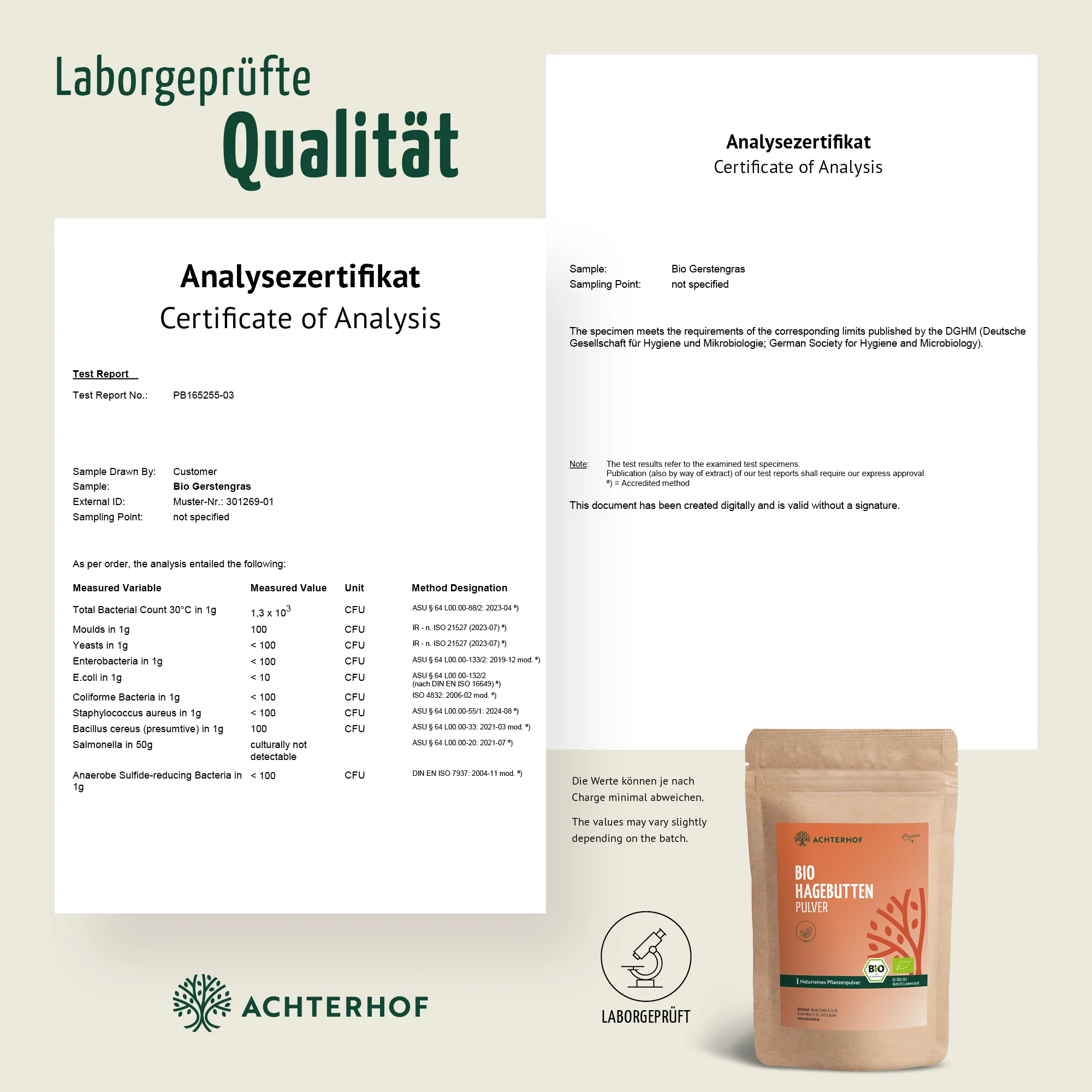 Bio Hagebutten Pulver (1000g) - Image 9