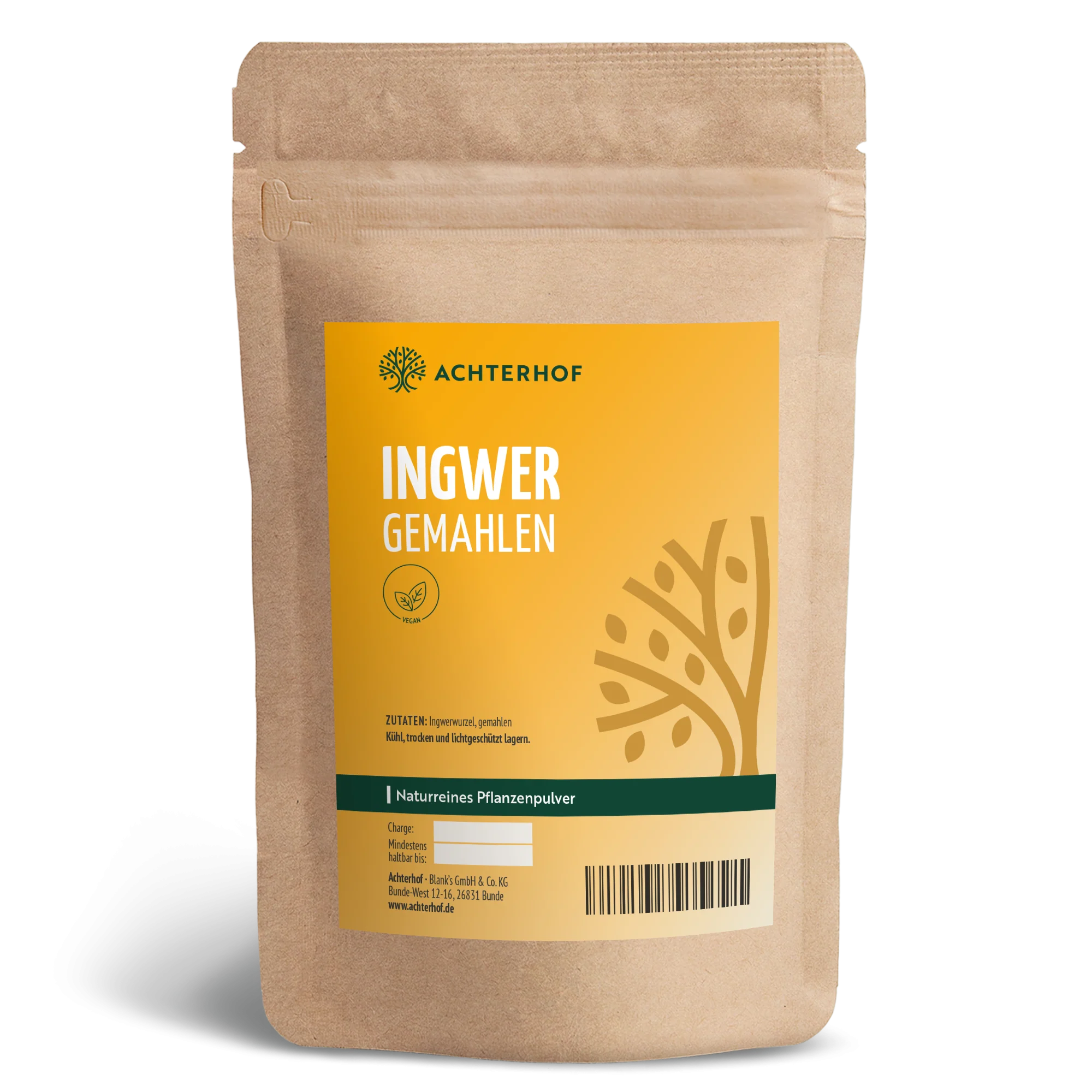 Ingwer gemahlen (1000g)