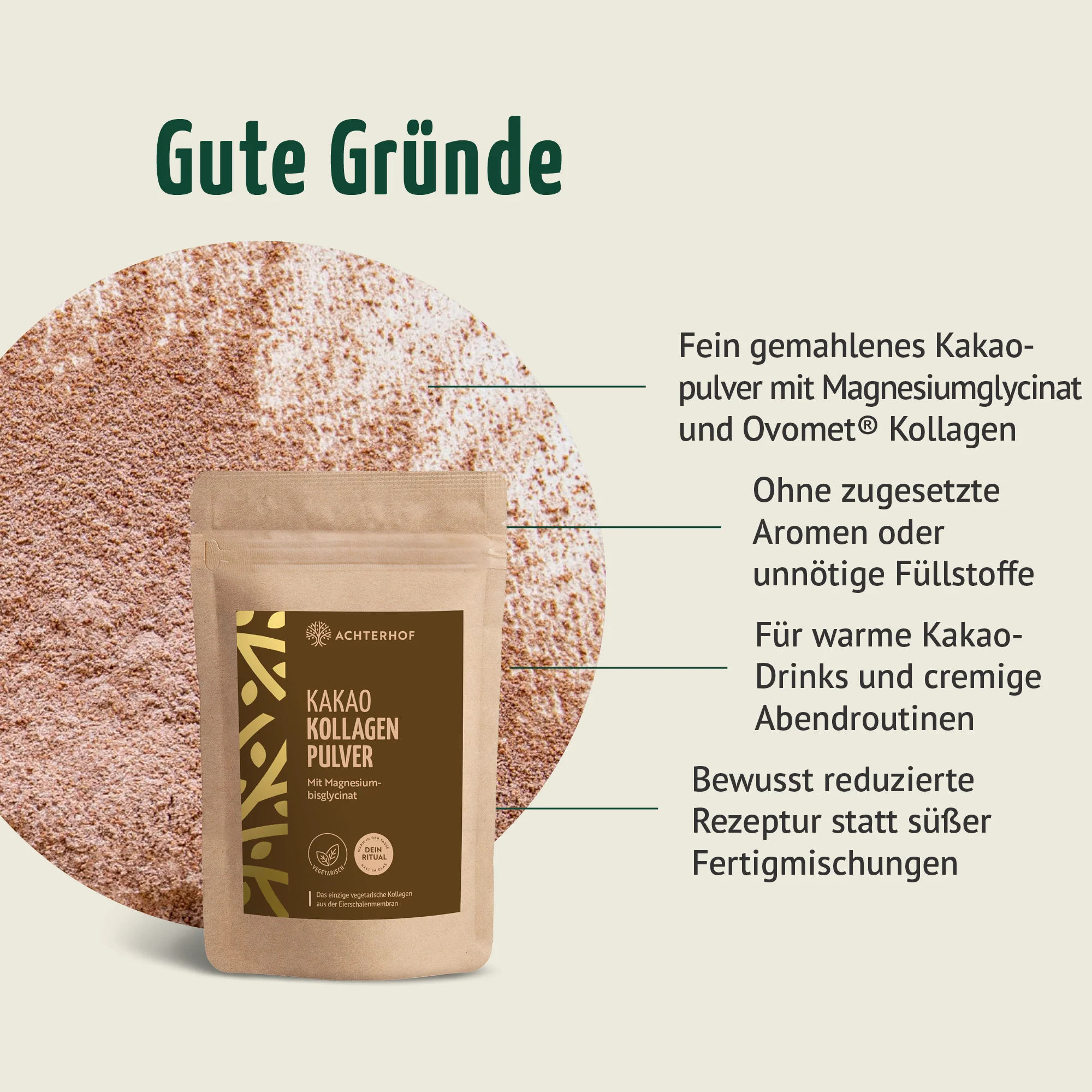 Kakao Kollagen Pulver (100g) - Image 2