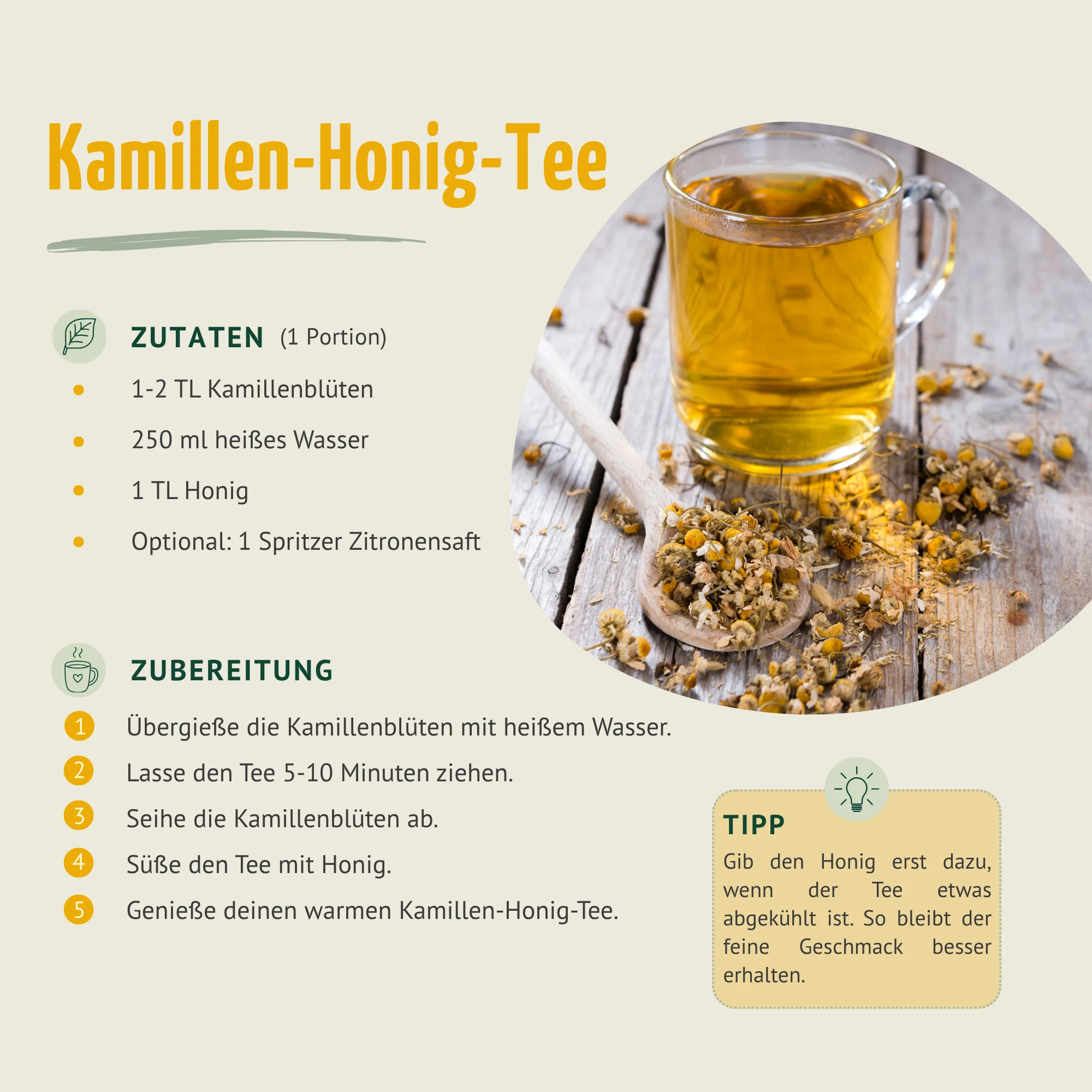 Kamillenblüten ganz (250g) - Image 4