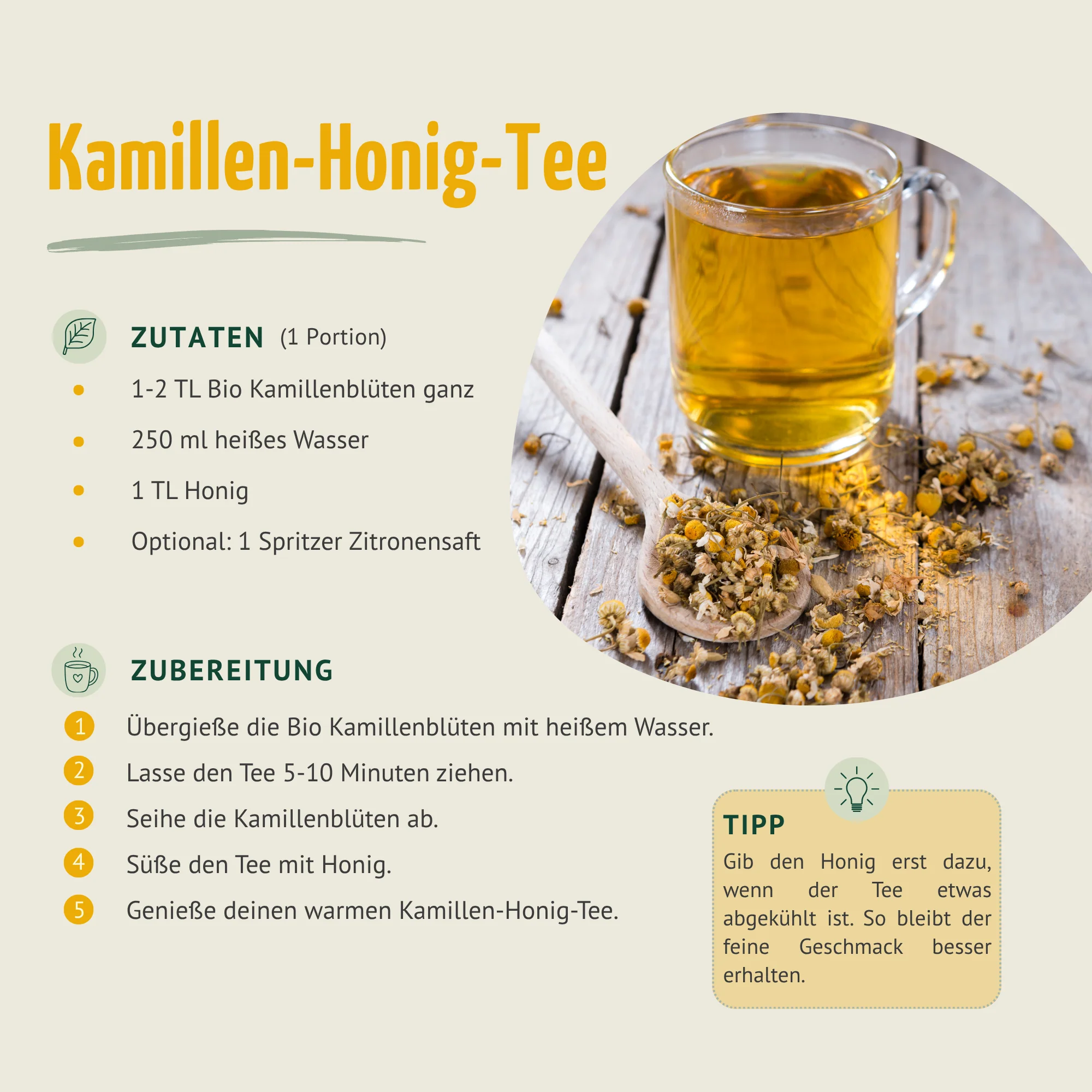 Kamillenblüten ganz Bio (1000g) - Image 6