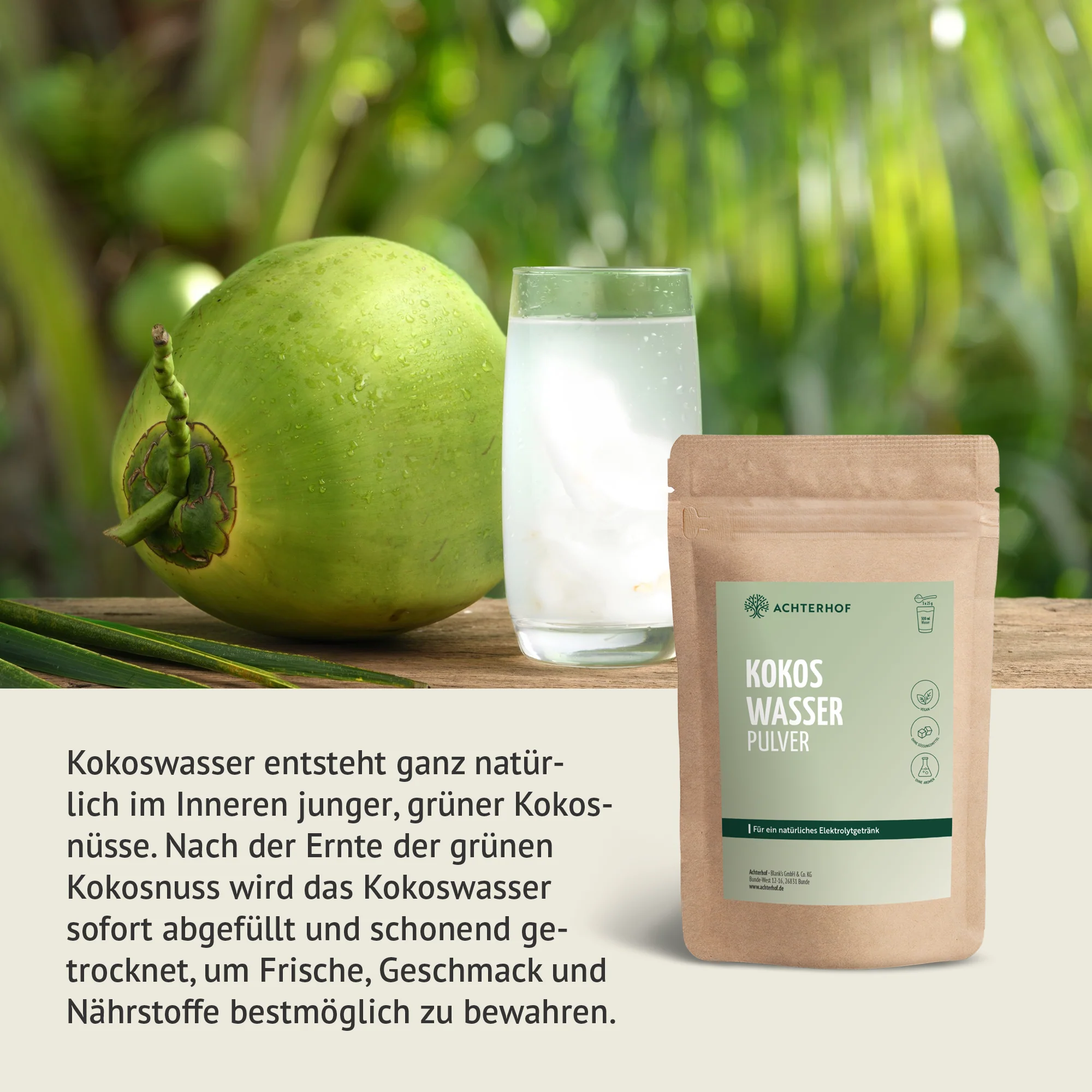 Kokoswasser Pulver (250g) - Image 5