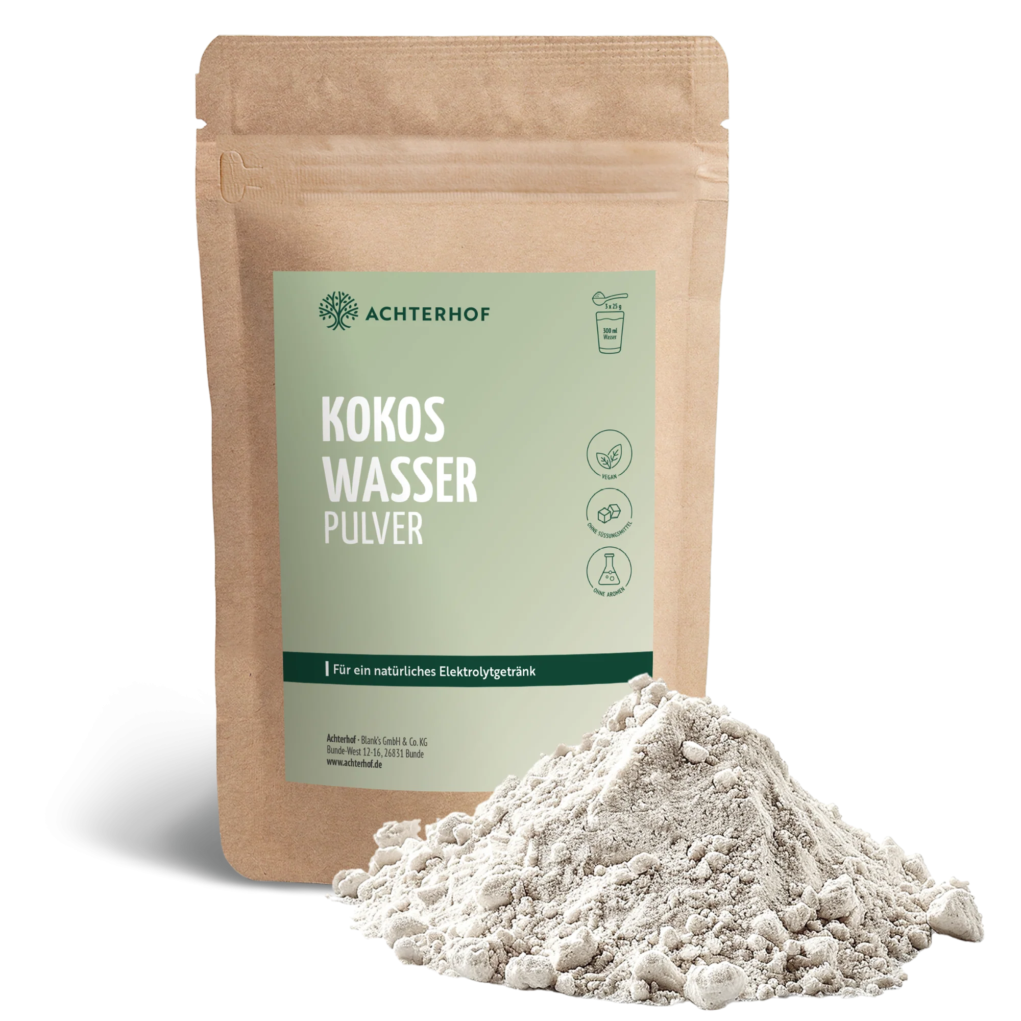 Kokoswasser Pulver (500g) - Image 2