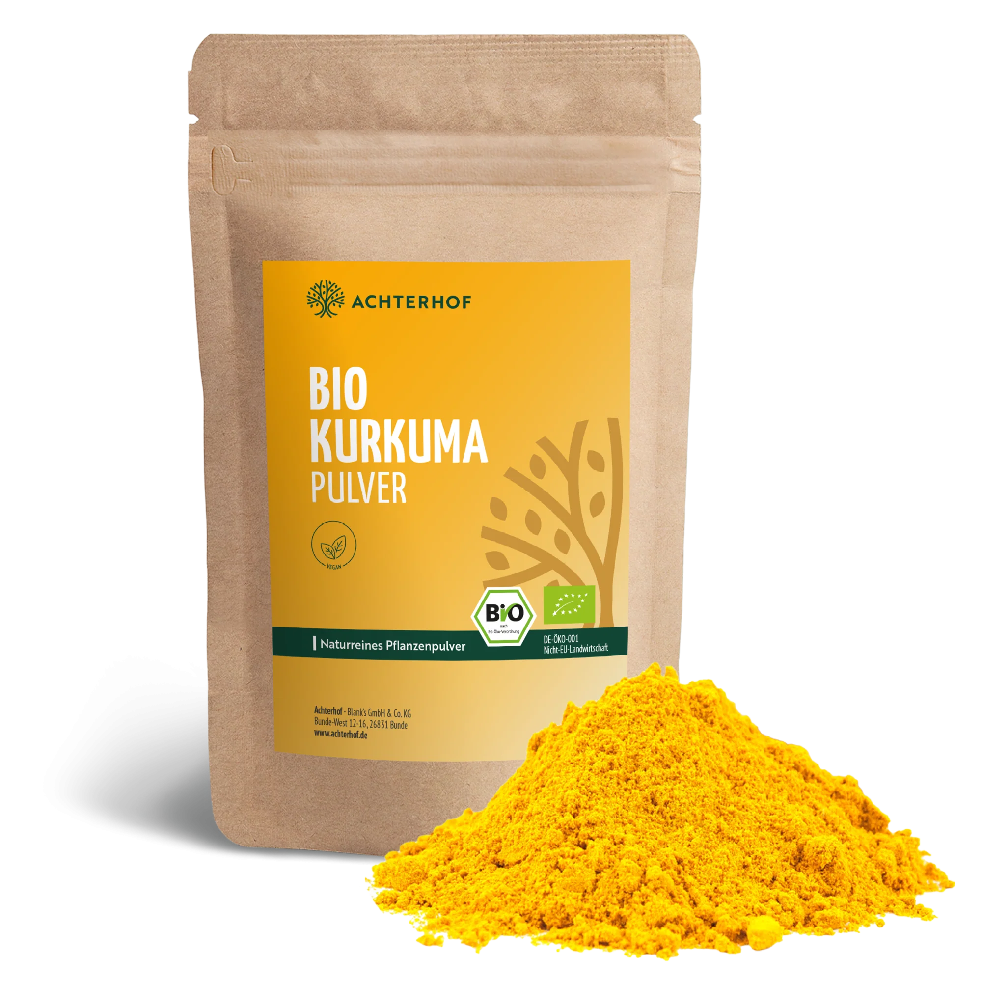 Bio Kurkuma Pulver (250g) - Image 2