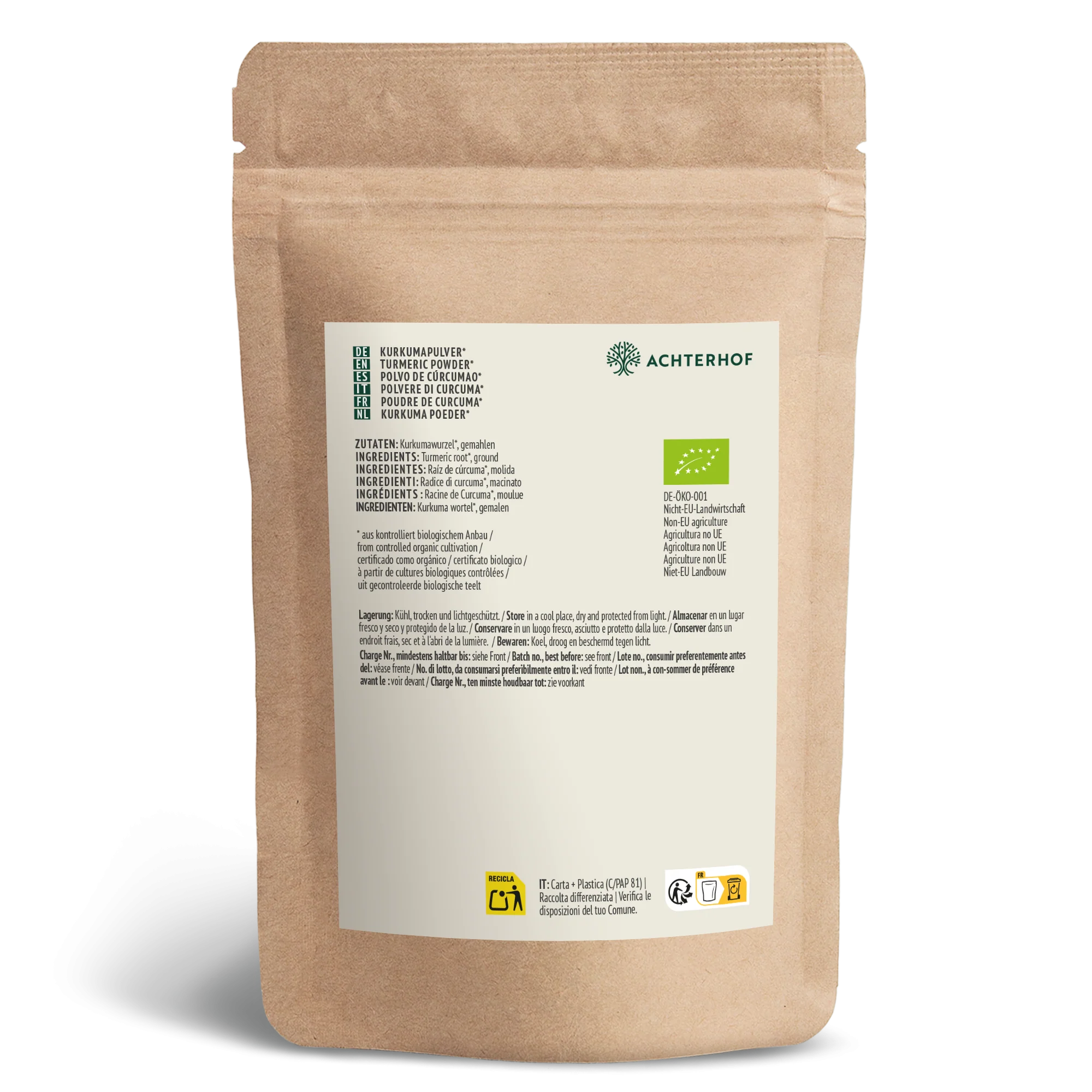 Bio Kurkuma Pulver (1000g) - Image 12