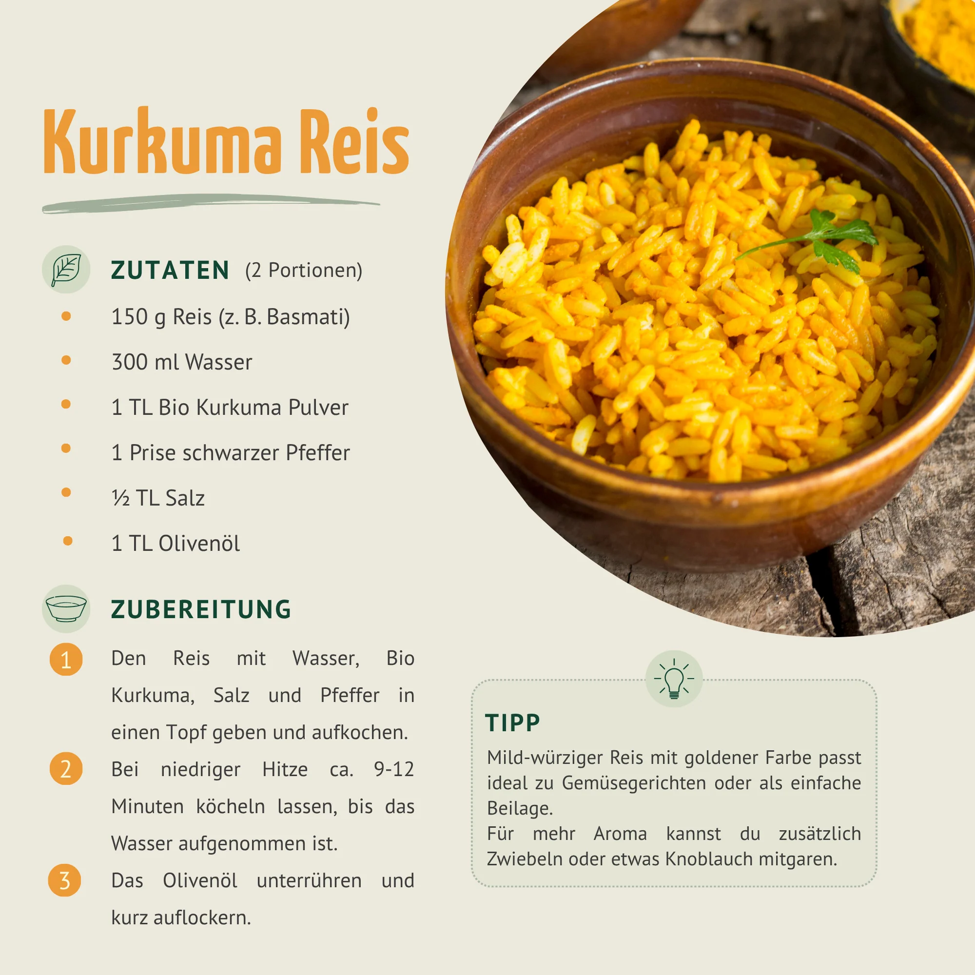 Bio Kurkuma Pulver (1000g) - Image 5