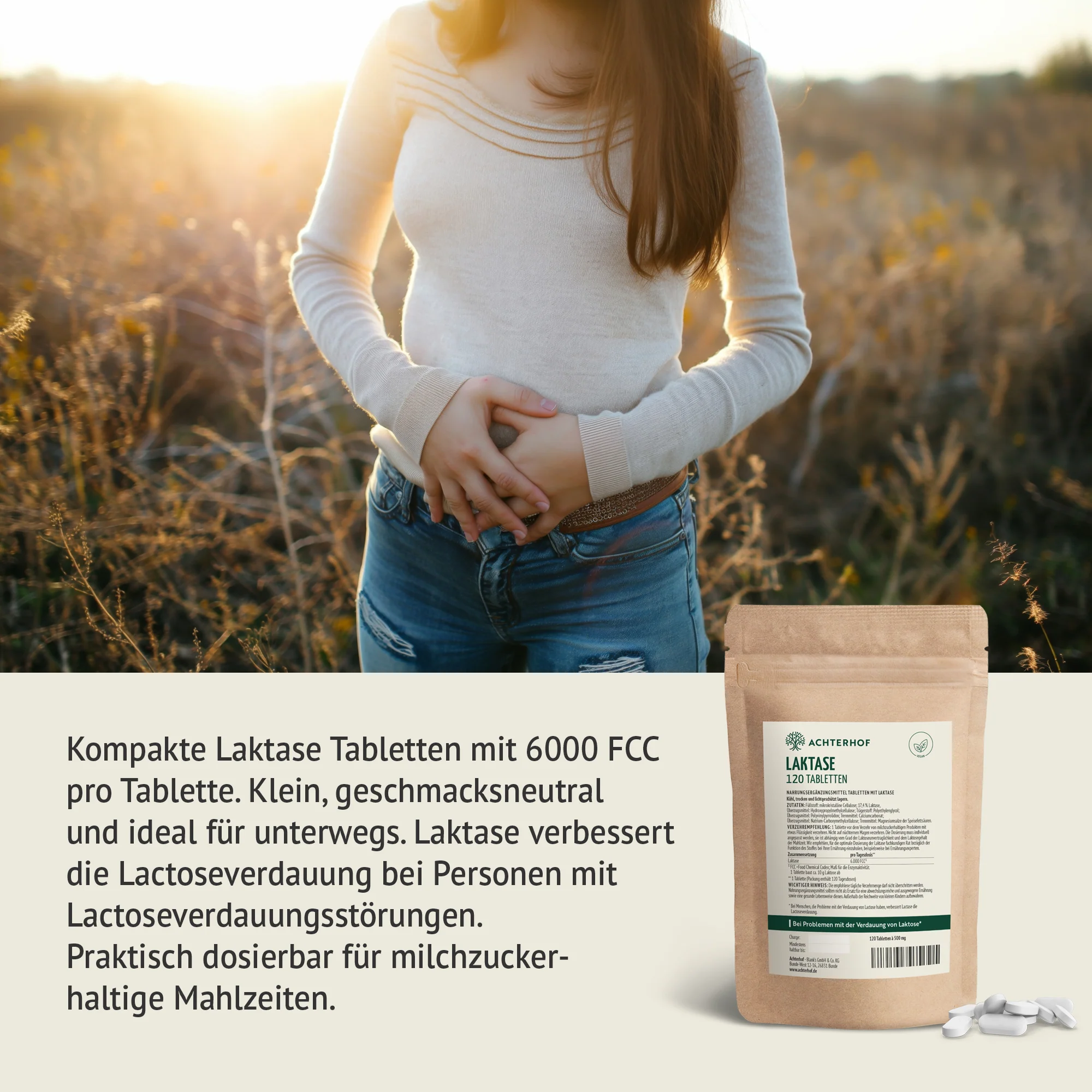 Laktase Tabletten (120 Tabletten) - Image 3