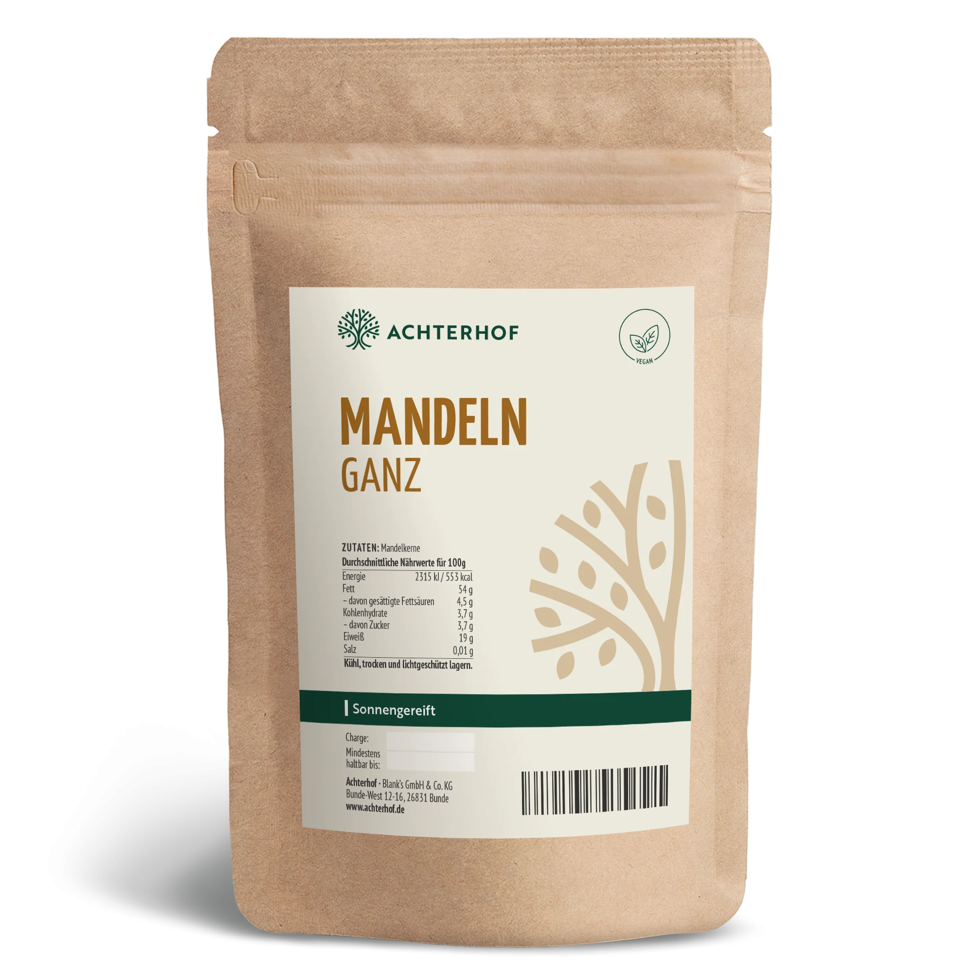 Mandeln ganz (250g)