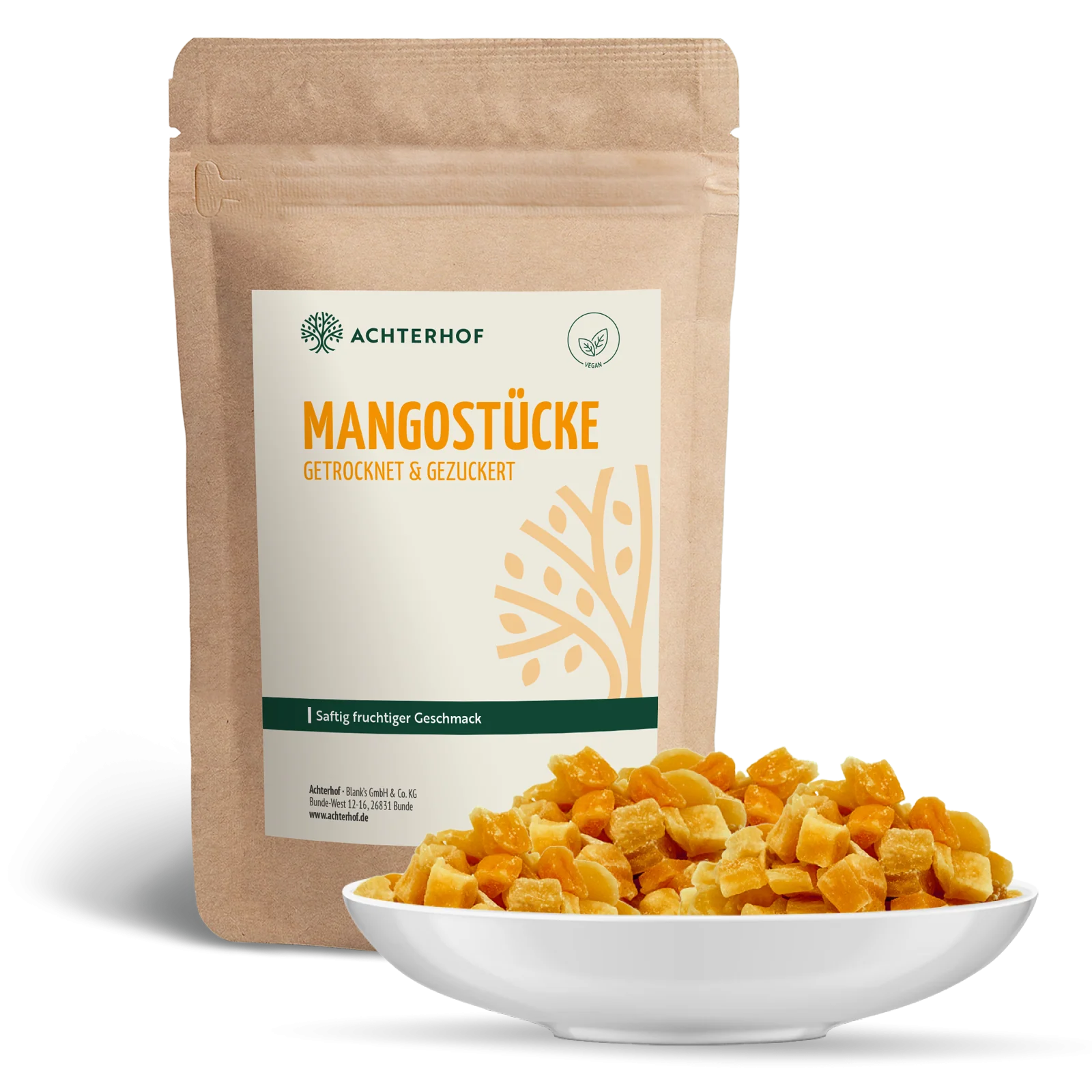 Mangostücke getrocknet & gezuckert (250g) - Image 2